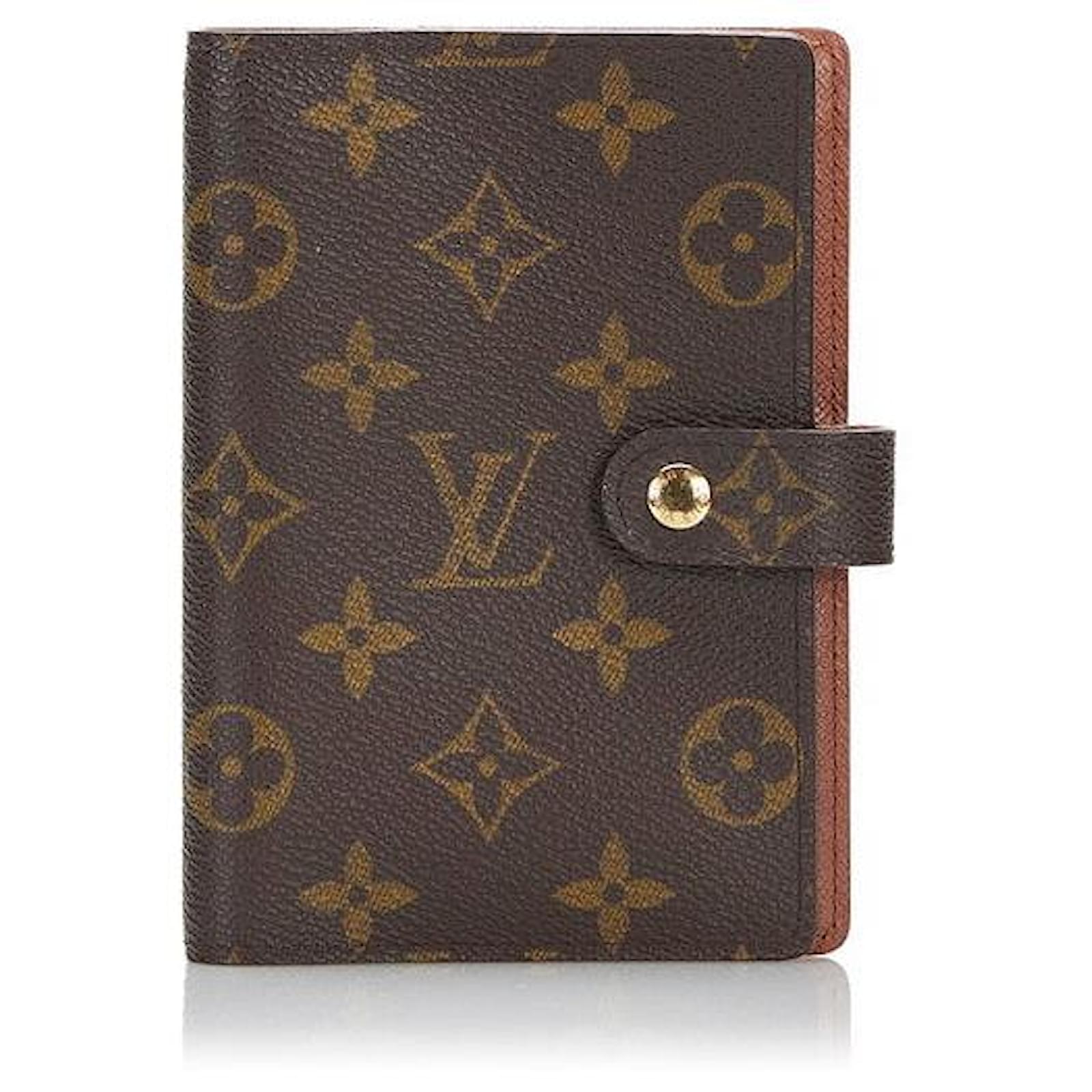 Louis Vuitton Monogram Mini Lin Agenda Cover - Brown Books