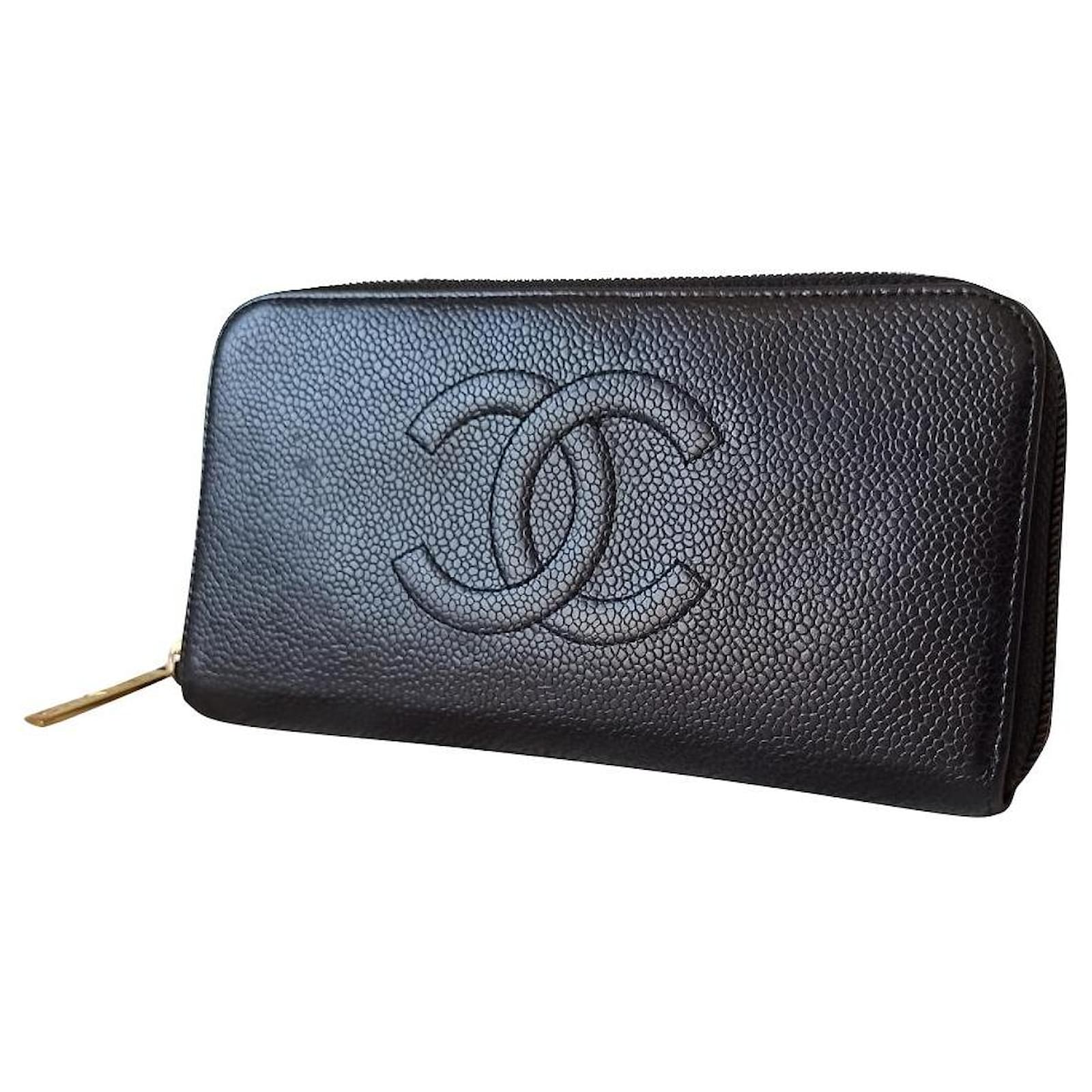 Chanel Wallets Black Leather ref.787886 - Joli Closet