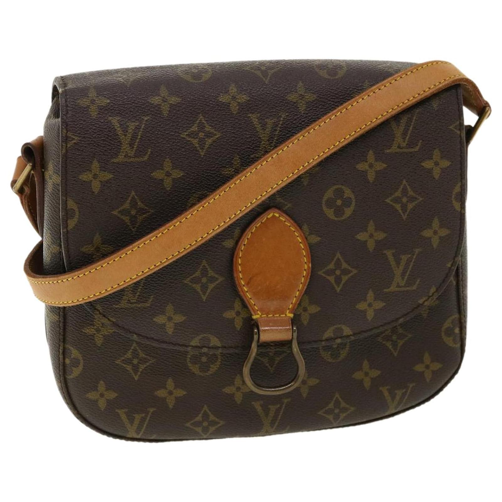 LOUIS VUITTON Monogram Saint Cloud GM Crossbody Bag