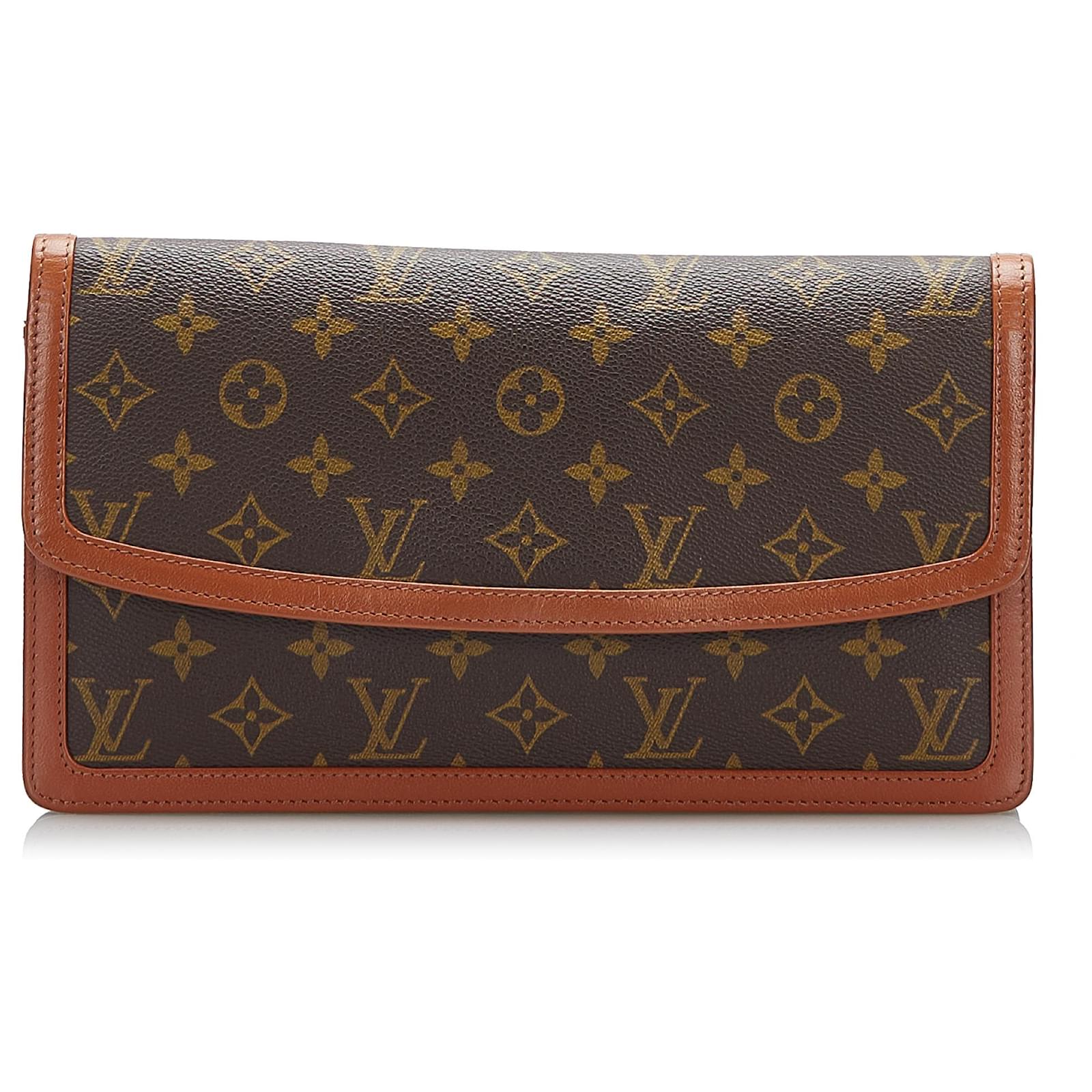 Louis Vuitton, Bags, Louis Vuitton Pochette Dame Gm In Brown Monogram  Canvas