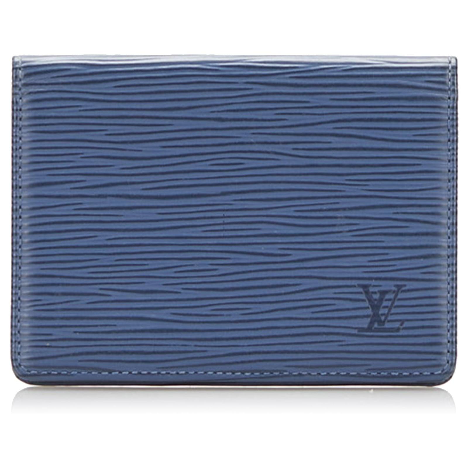 Blue Louis Vuitton Wallets and cardholders for Men