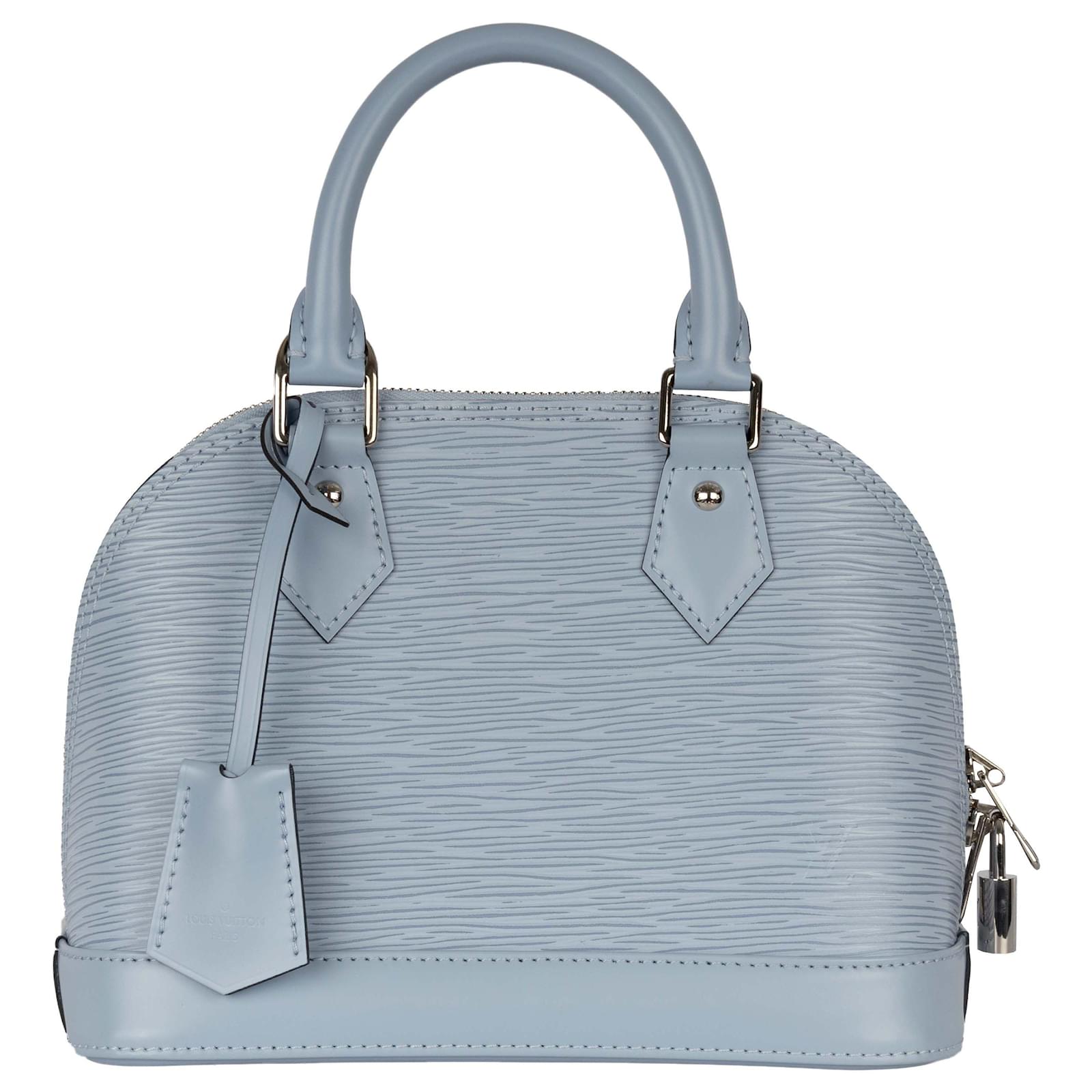 LOUIS VUITTON Epi Easy Pouch On Strap - Light Blue in 2023