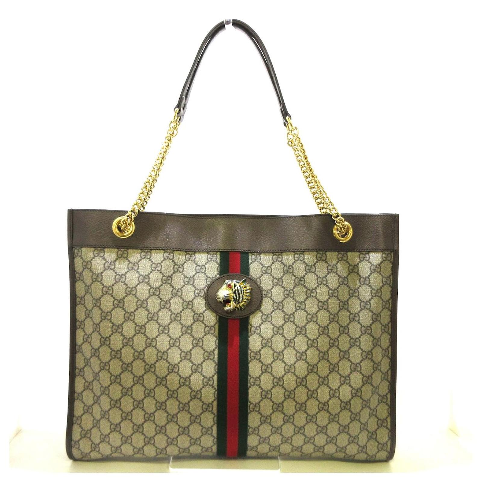 gucci Beige Leather ref.790798 - Joli Closet