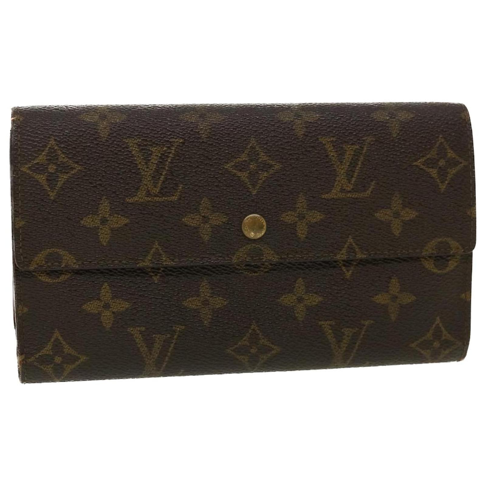 Louis Vuitton Monogram Portefeuille International Wallet Long