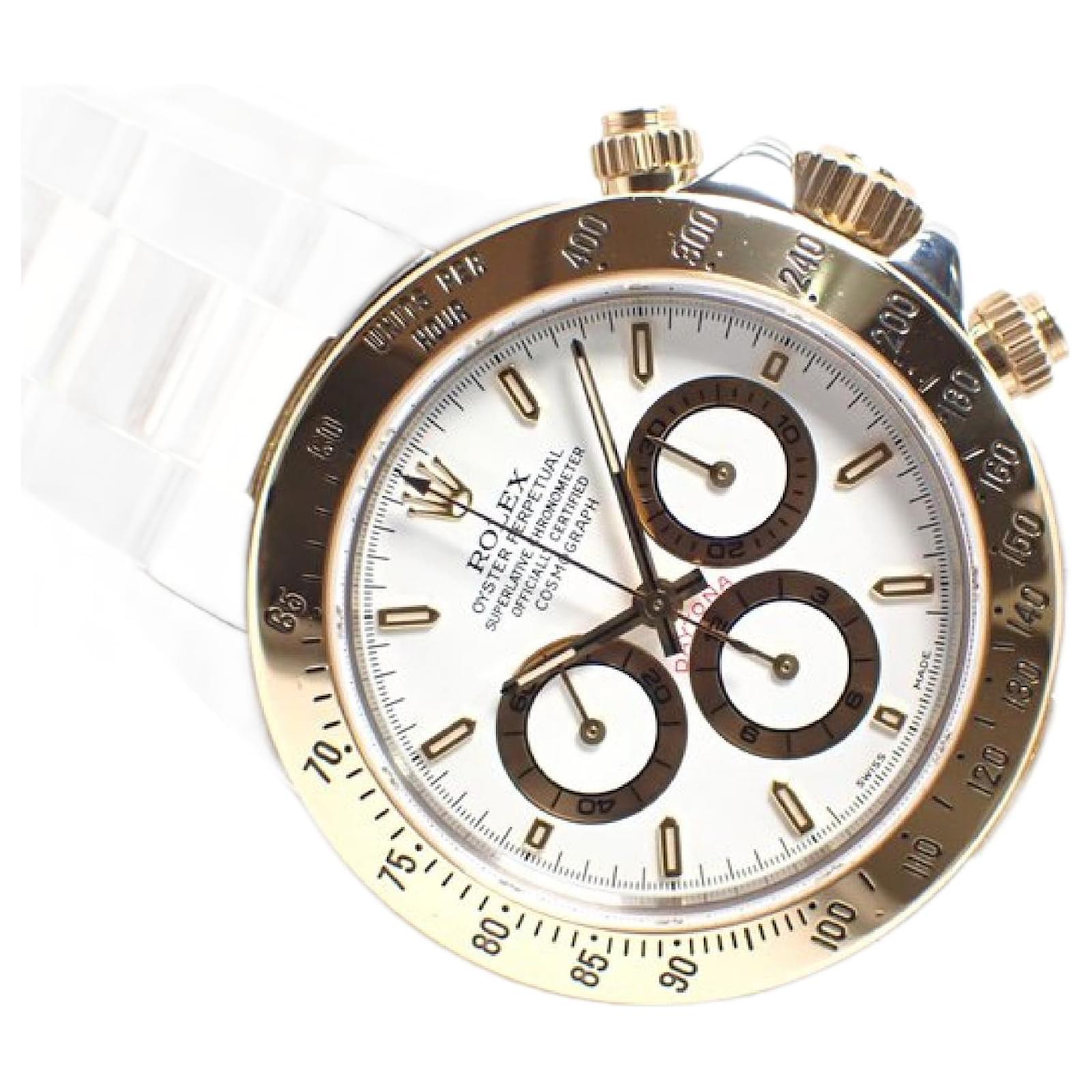 Daytona, reference 16523 Montre bracelet chronographe en acier et