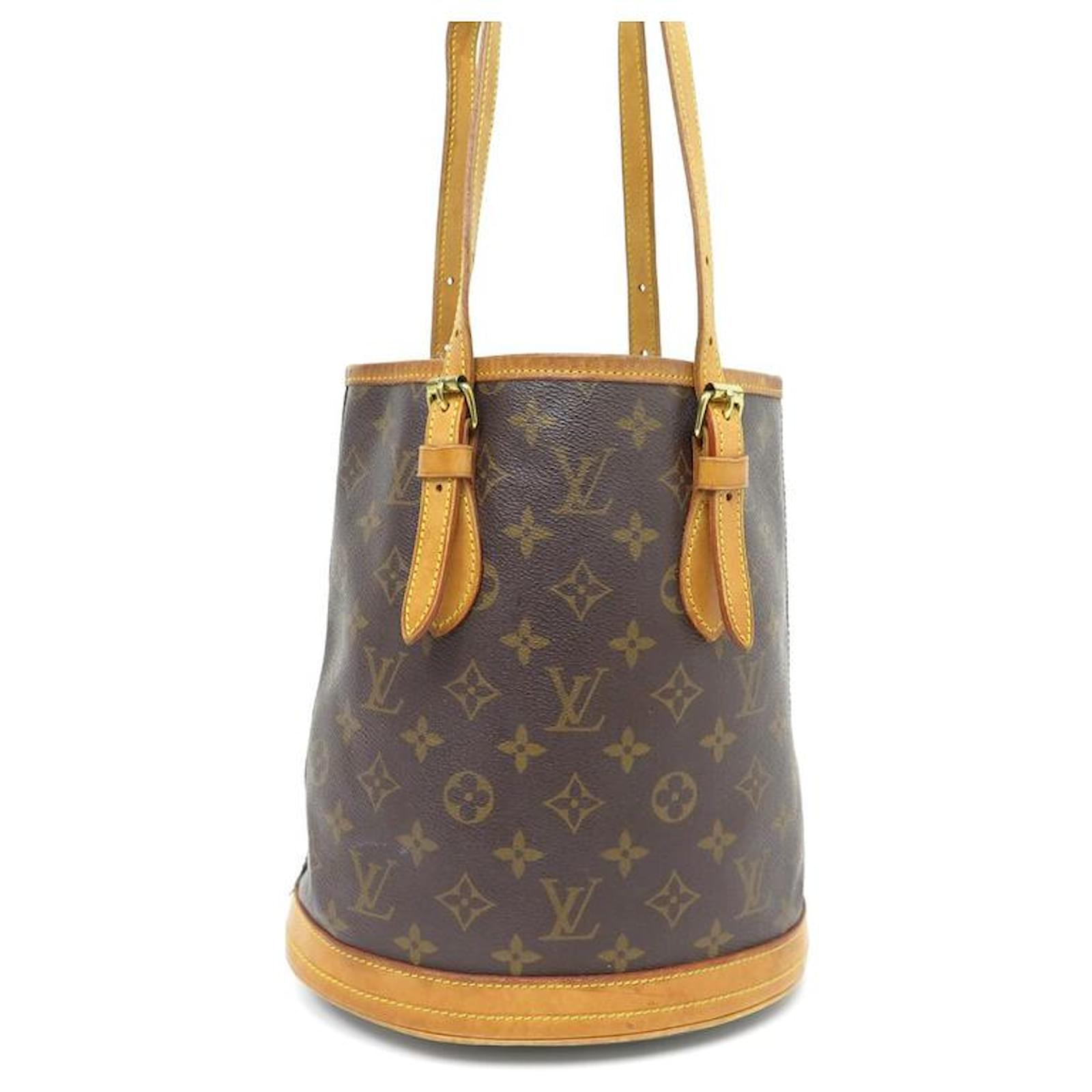 Louis Vuitton, Bags, Louis Vuitton Petit Canvas Bucket Bag