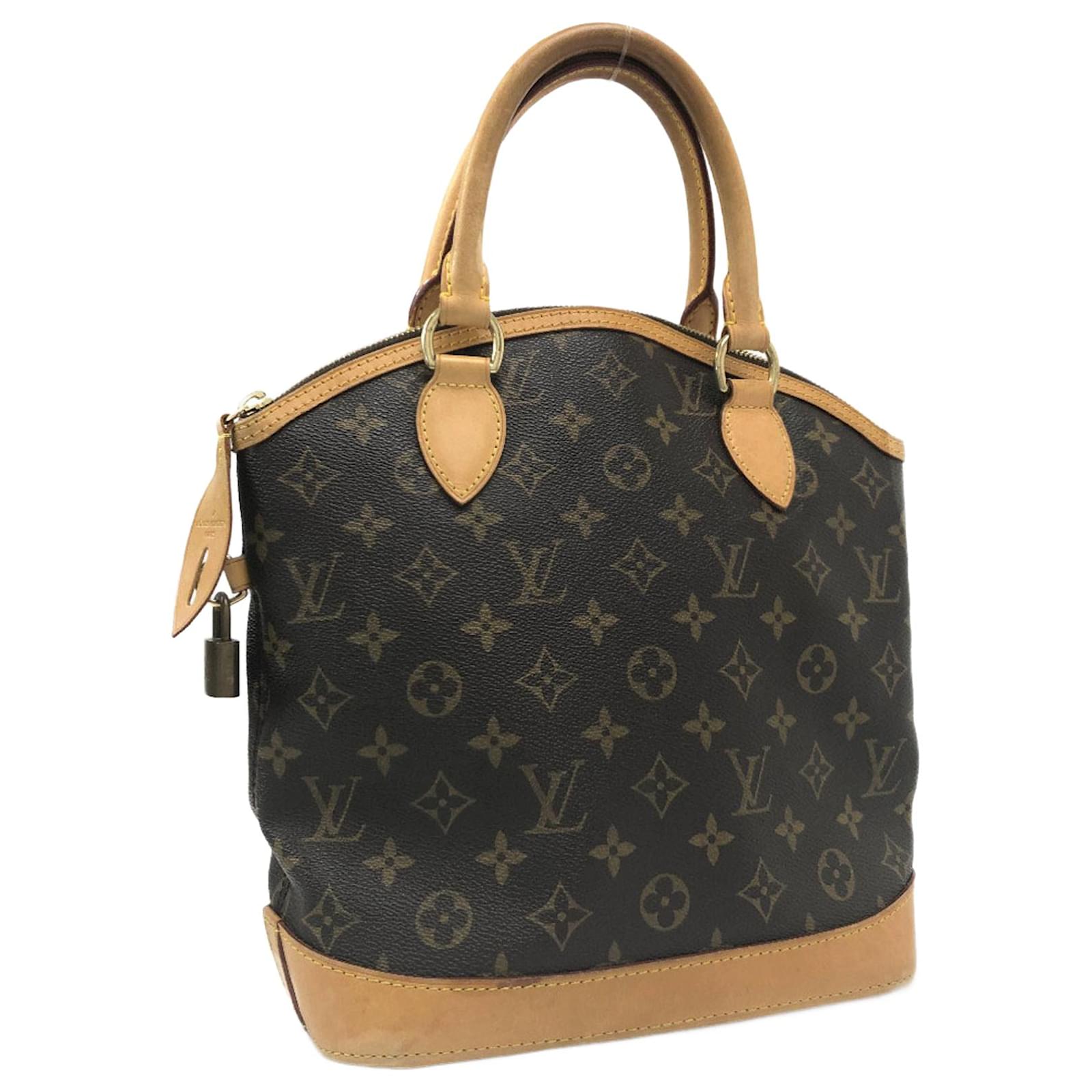 Louis Vuitton Monogram Lockit Vertical M40102 Brown Cloth ref.791777 - Joli  Closet