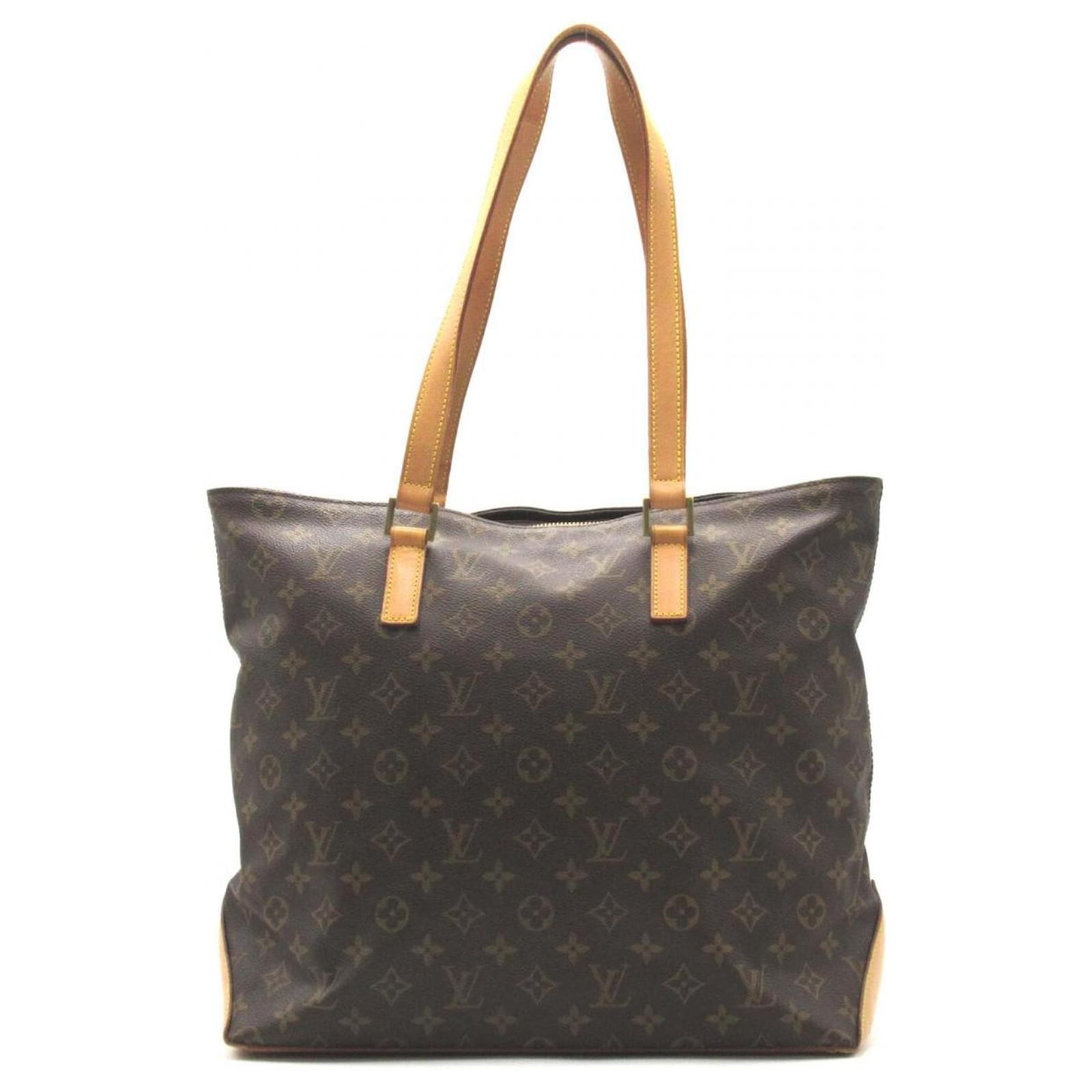 Louis Vuitton Monogram Cabas Mezzo Brown ref.791796 Joli Closet
