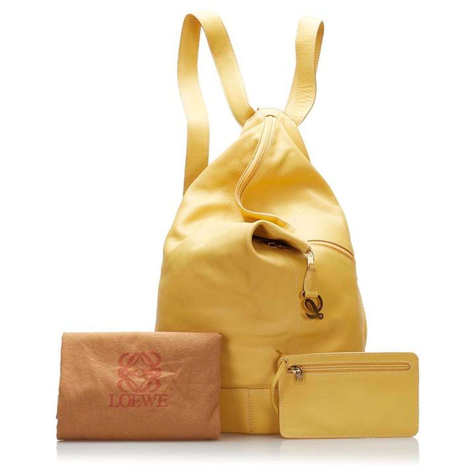 Loewe Leather Anton Backpack (Sold) - Joli Closet
