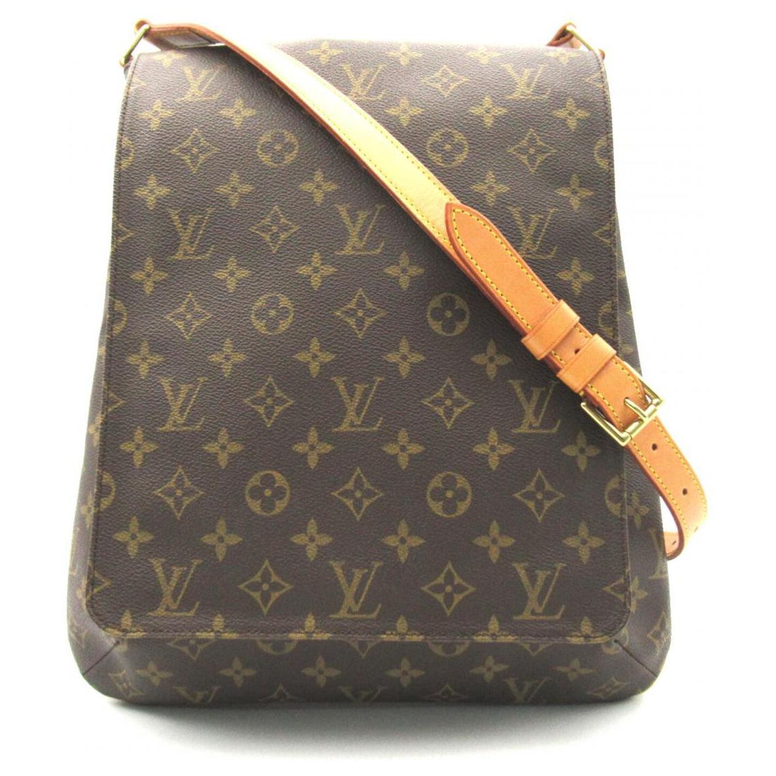 Louis Vuitton Monogramme Musette Salsa M51256 Toile Marron ref.791938 ...