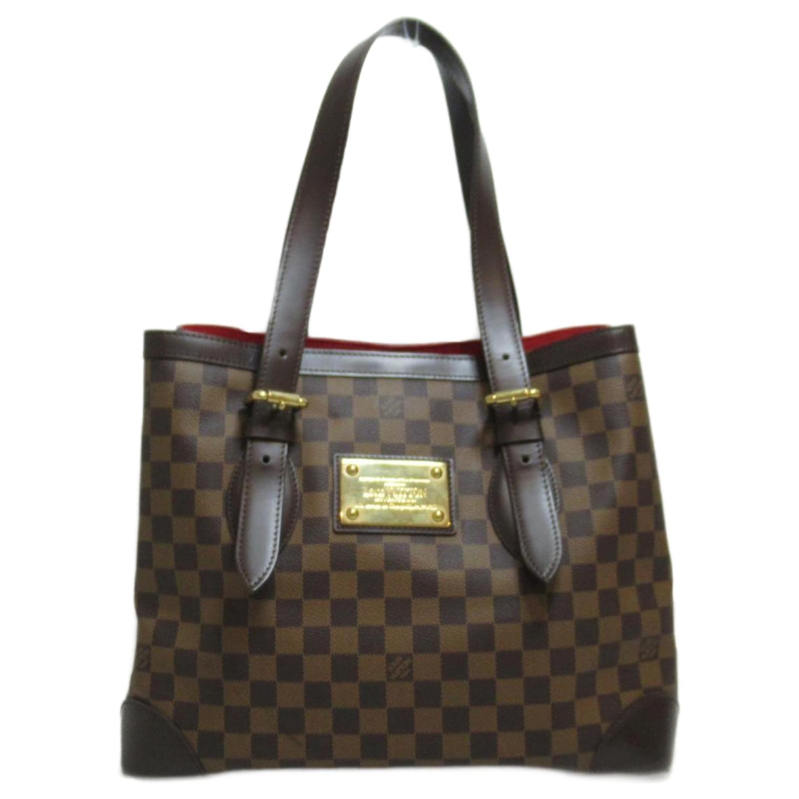 Louis Vuitton Damier Ebene Hampstead MM N51204 Brown Cloth ref.950610 -  Joli Closet