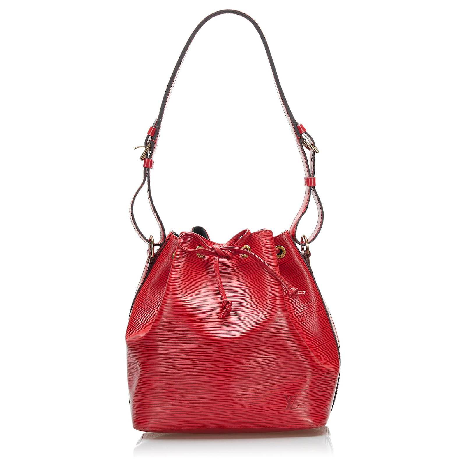 Louis Vuitton Red Epi Petit Noe Leather ref.792680 - Joli Closet