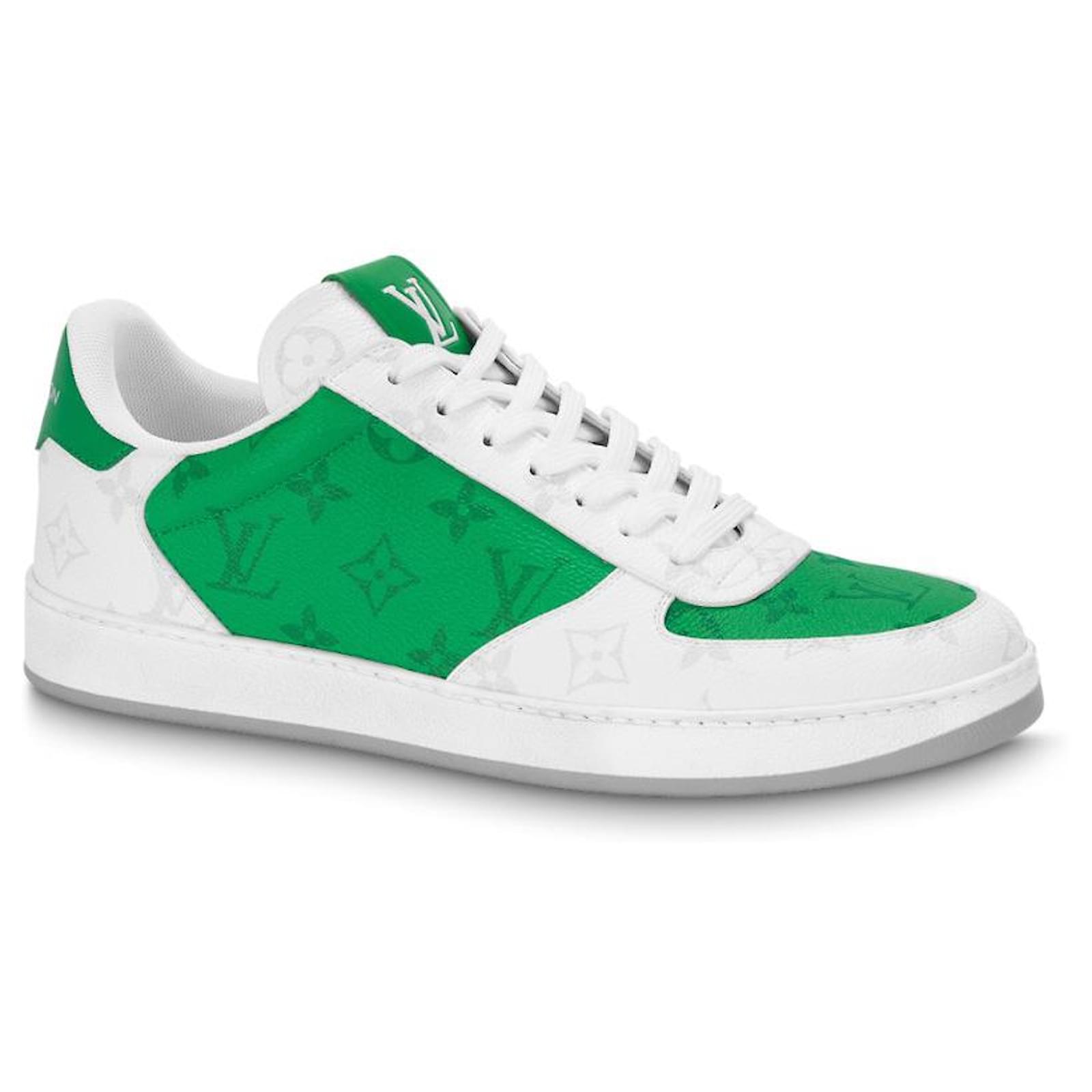 green louis vuitton sneakers