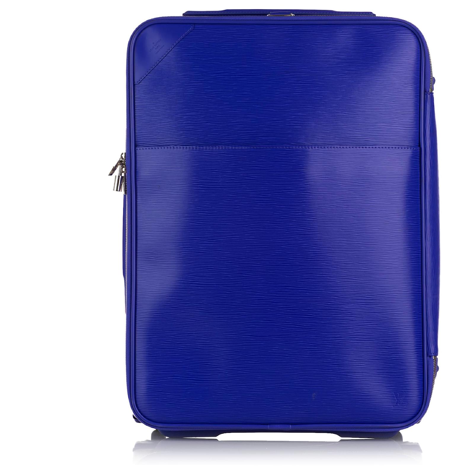 Louis Vuitton Blue Epi Pegase 55 Leather ref.793603 - Joli Closet