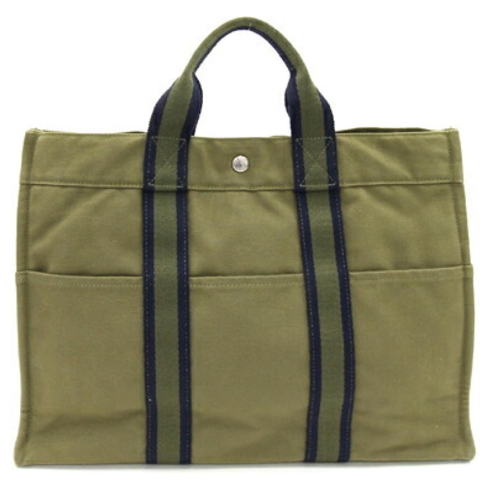 Hermès Herline Olive green Cloth ref.796187 Joli Closet