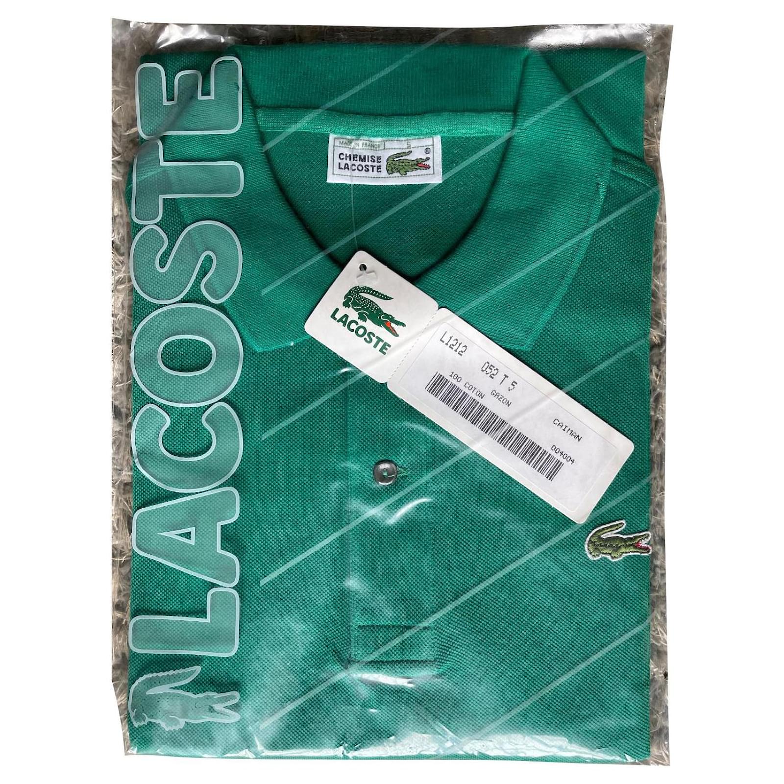 Classic Lacoste polo shirt Dark green Cotton ref.796760 - Joli Closet