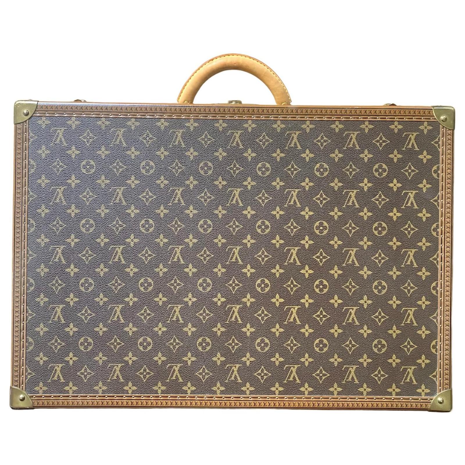Louis Vuitton Maleta de viaje vintage Alzer Castaño ref.797047 - Joli Closet