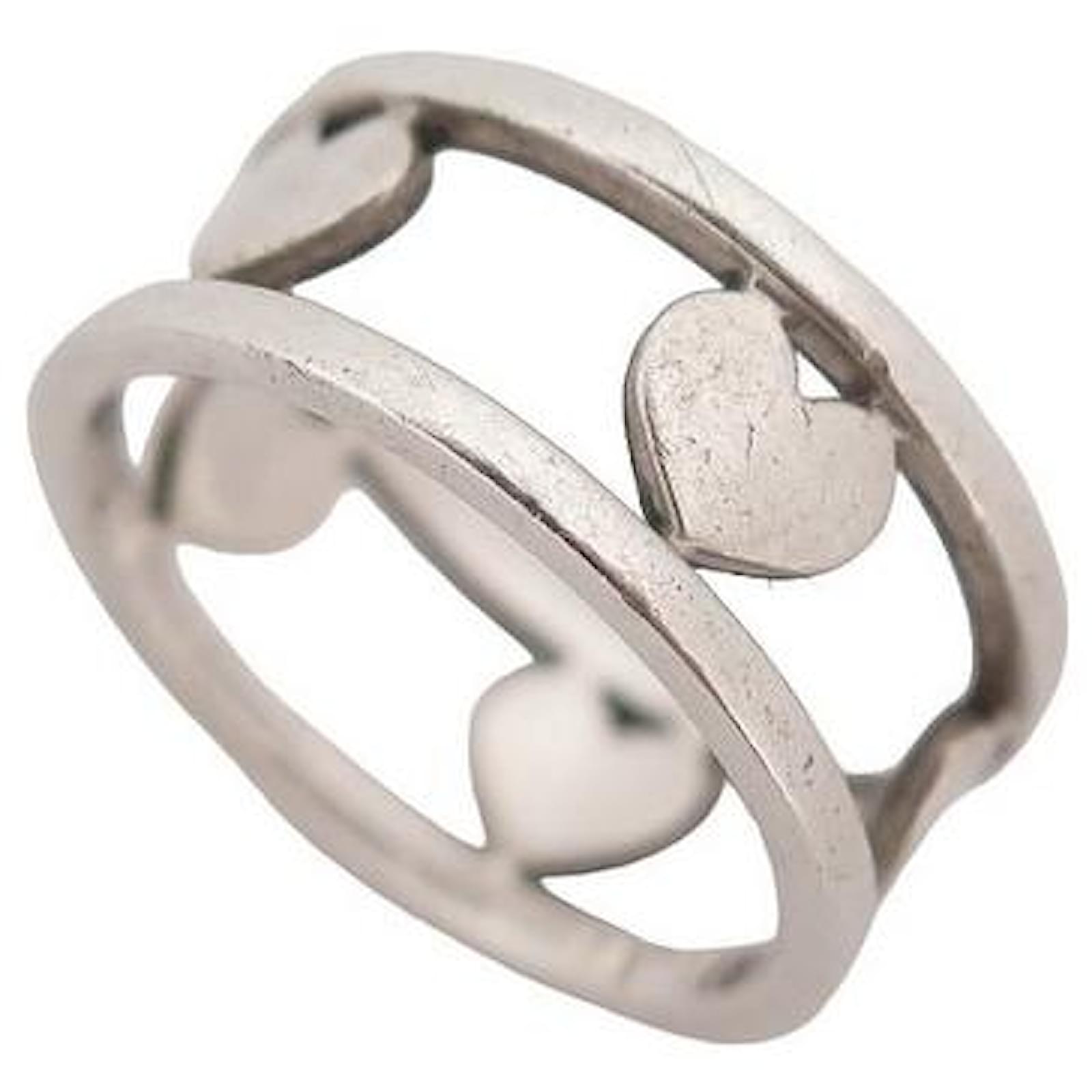 BELLE BAGUE TANK art déco Argent et Or Poinçon sanglier aigle pierre