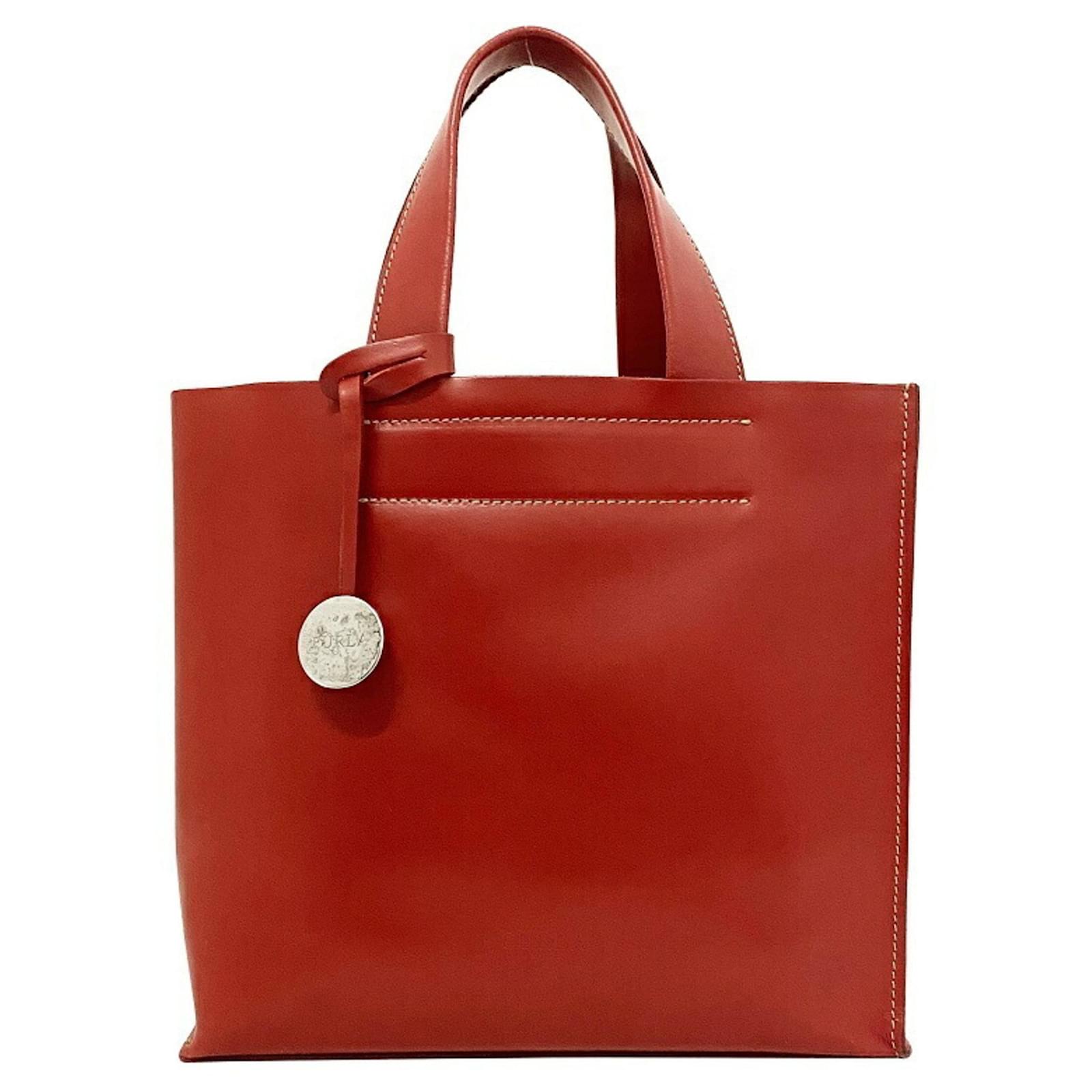 Furla Red Leather Ref Joli Closet