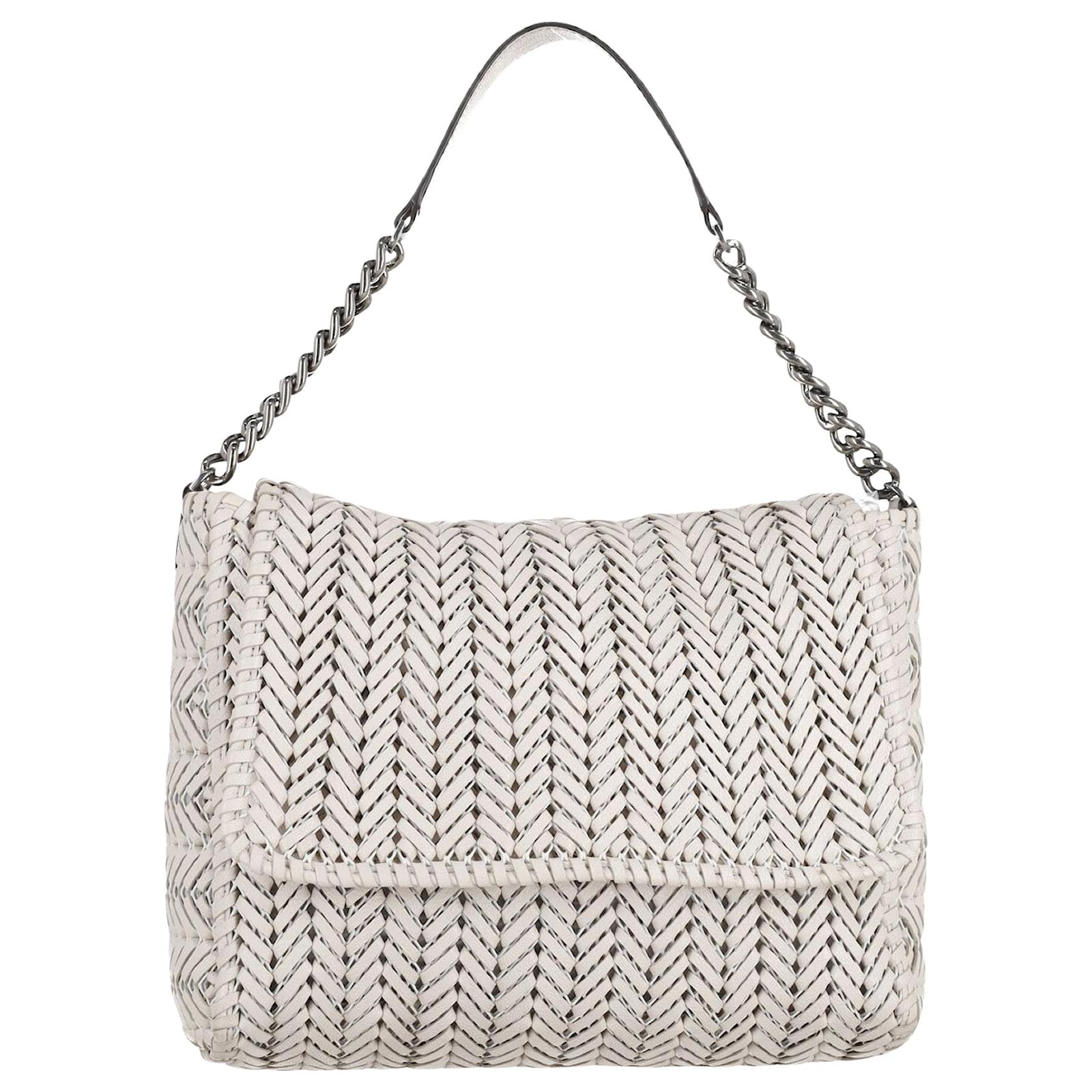 Hindmarch Neeson Anya Hindmarch White Bag Anya Hindmarch Women's