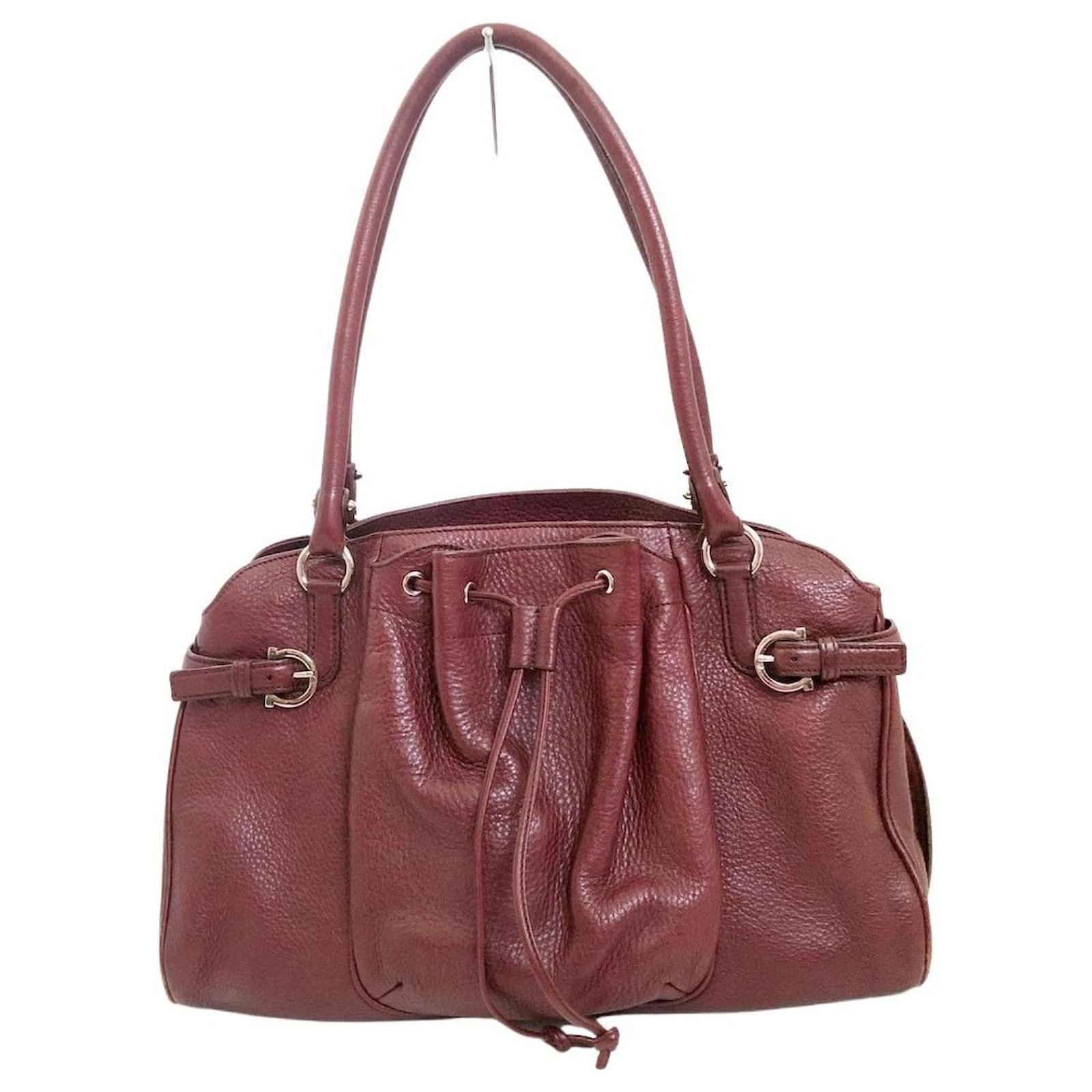 【SALVATORE FERRAGAMO】GANCINI HANDBAG Ferragamo Gancini Mini Bag | eBay