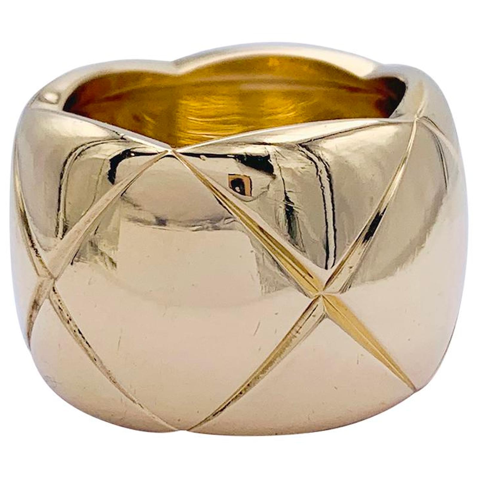 Chanel ring,Coco Crush, yellow gold. ref.798881 - Joli Closet