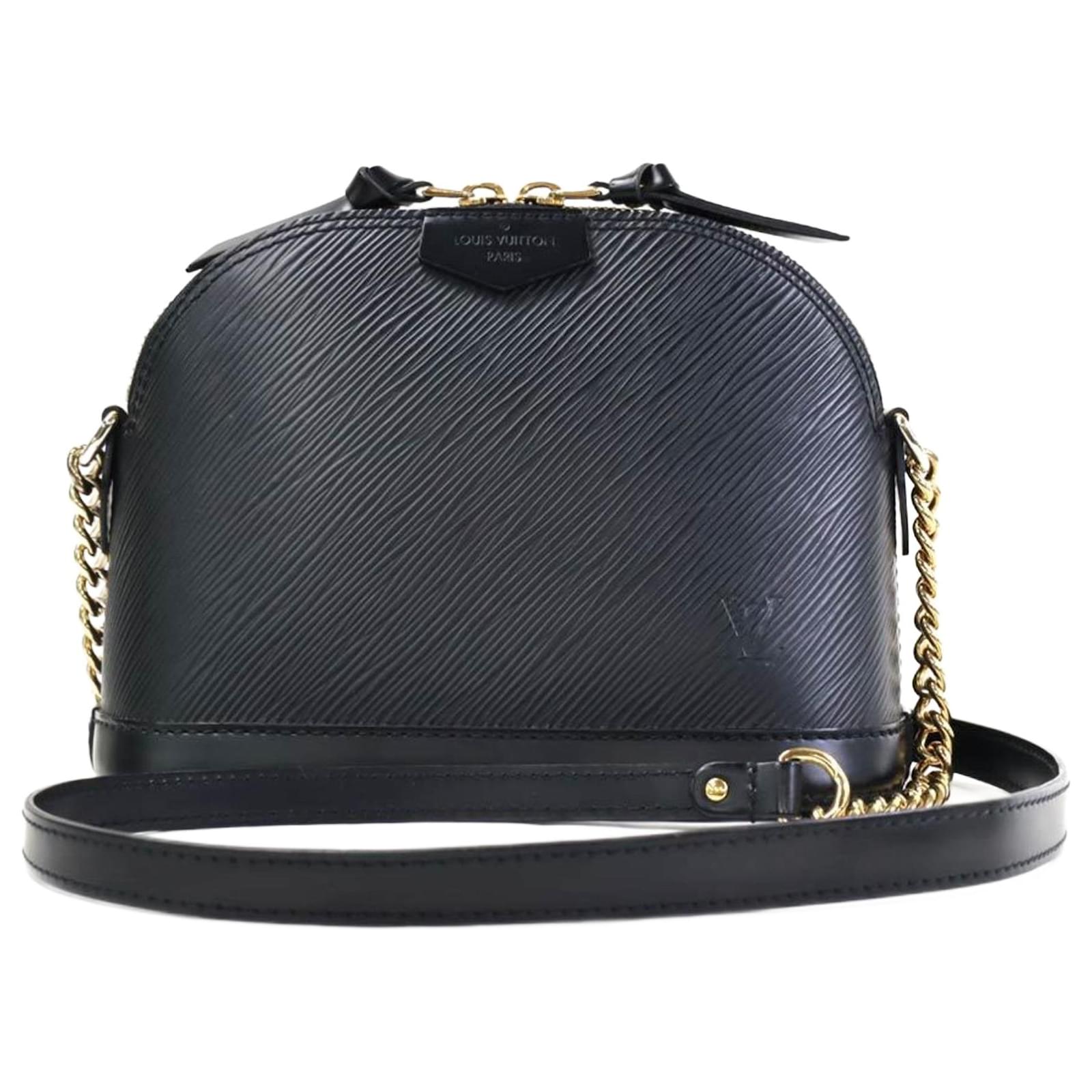 Louis Vuitton Alma BB Cuir Noir ref.797128 Joli Closet