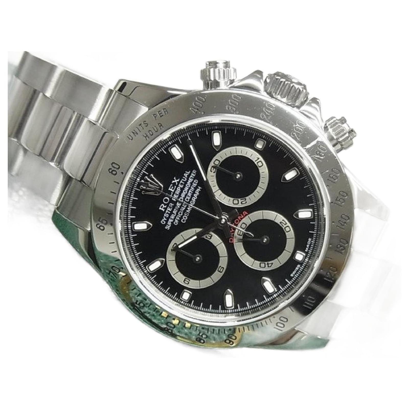 Rolex daytona esfera discount negra