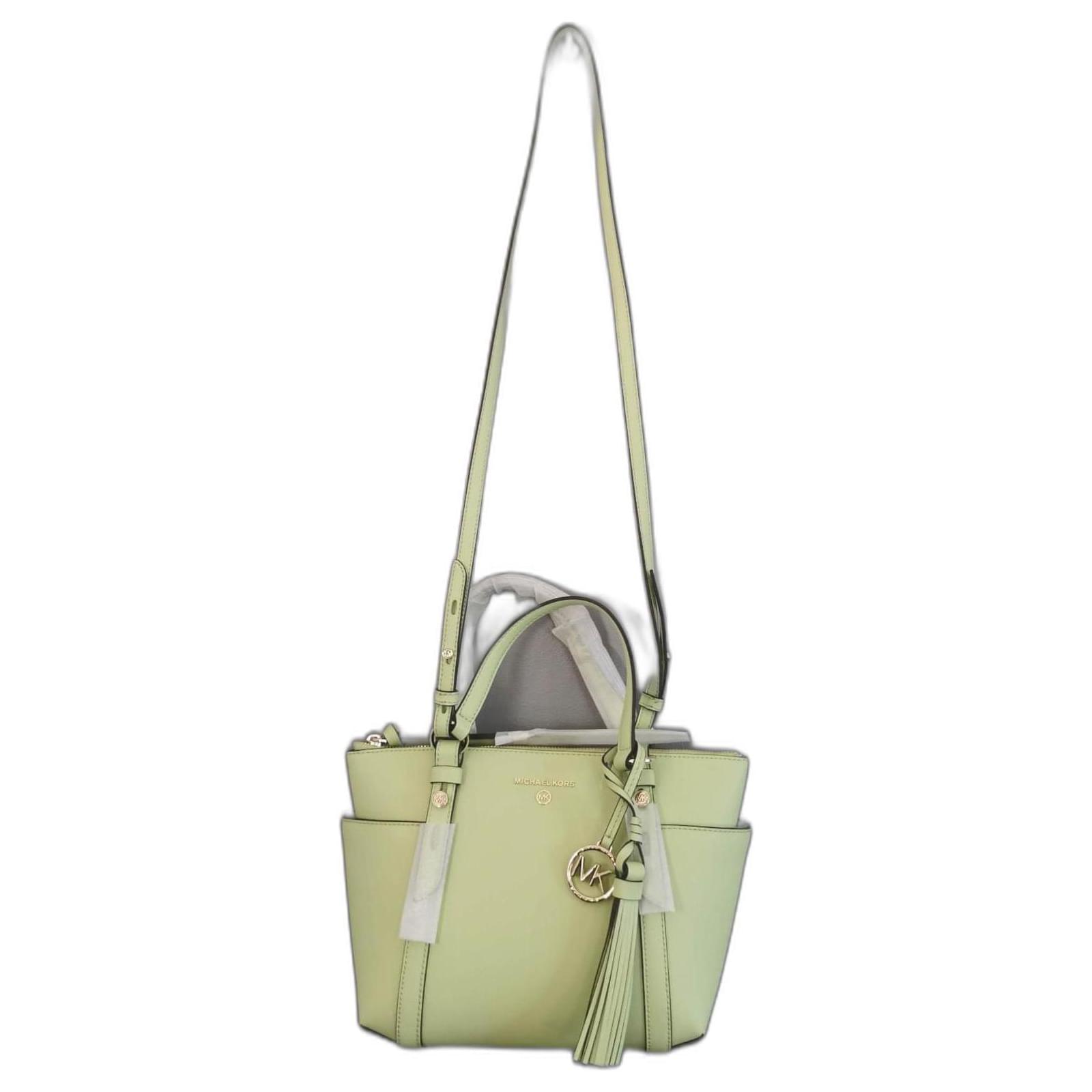 Michael Kors Handbags Green Light green Leather  - Joli Closet