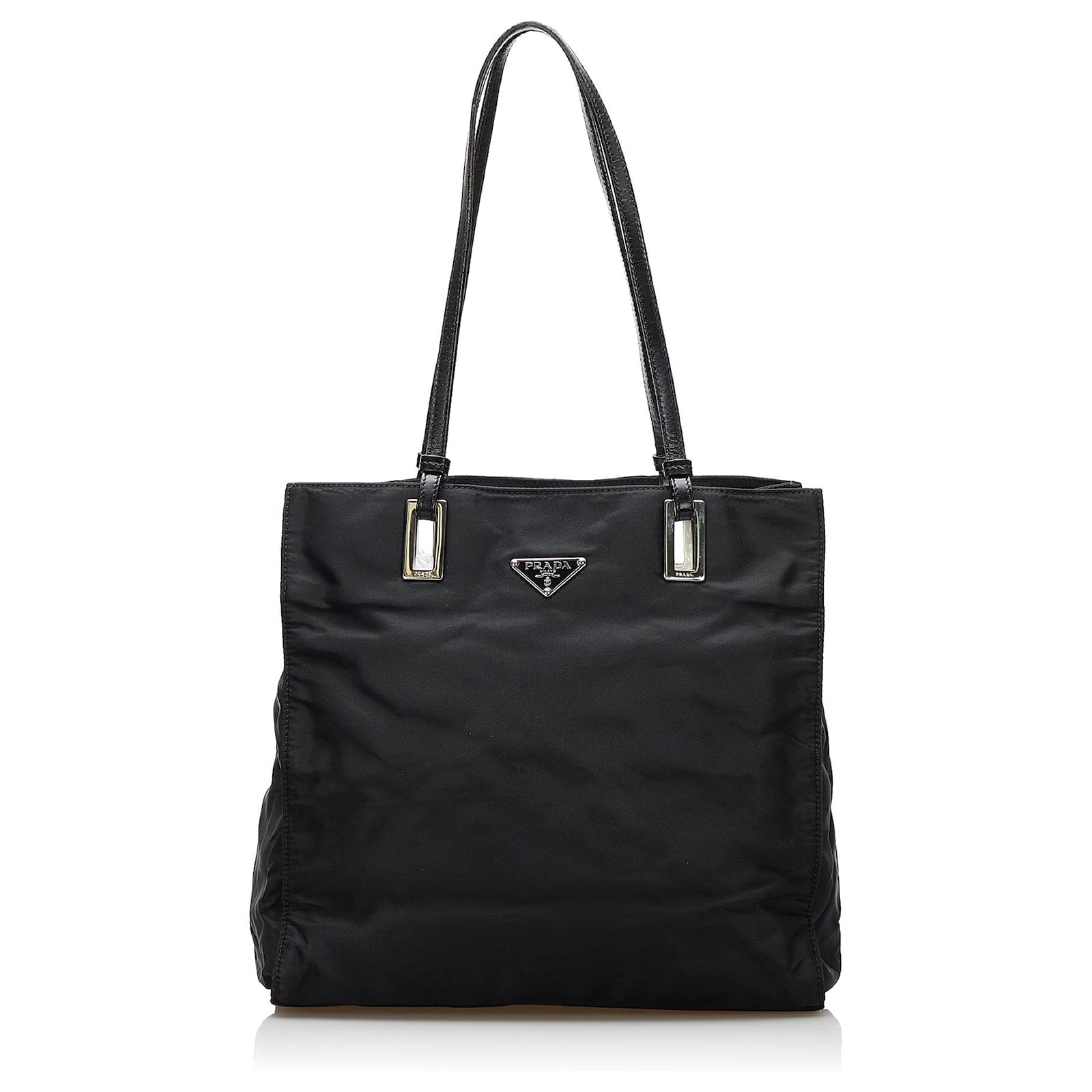Prada Black Tessuto Tote Bag Nylon Cloth ref.799998 - Joli Closet