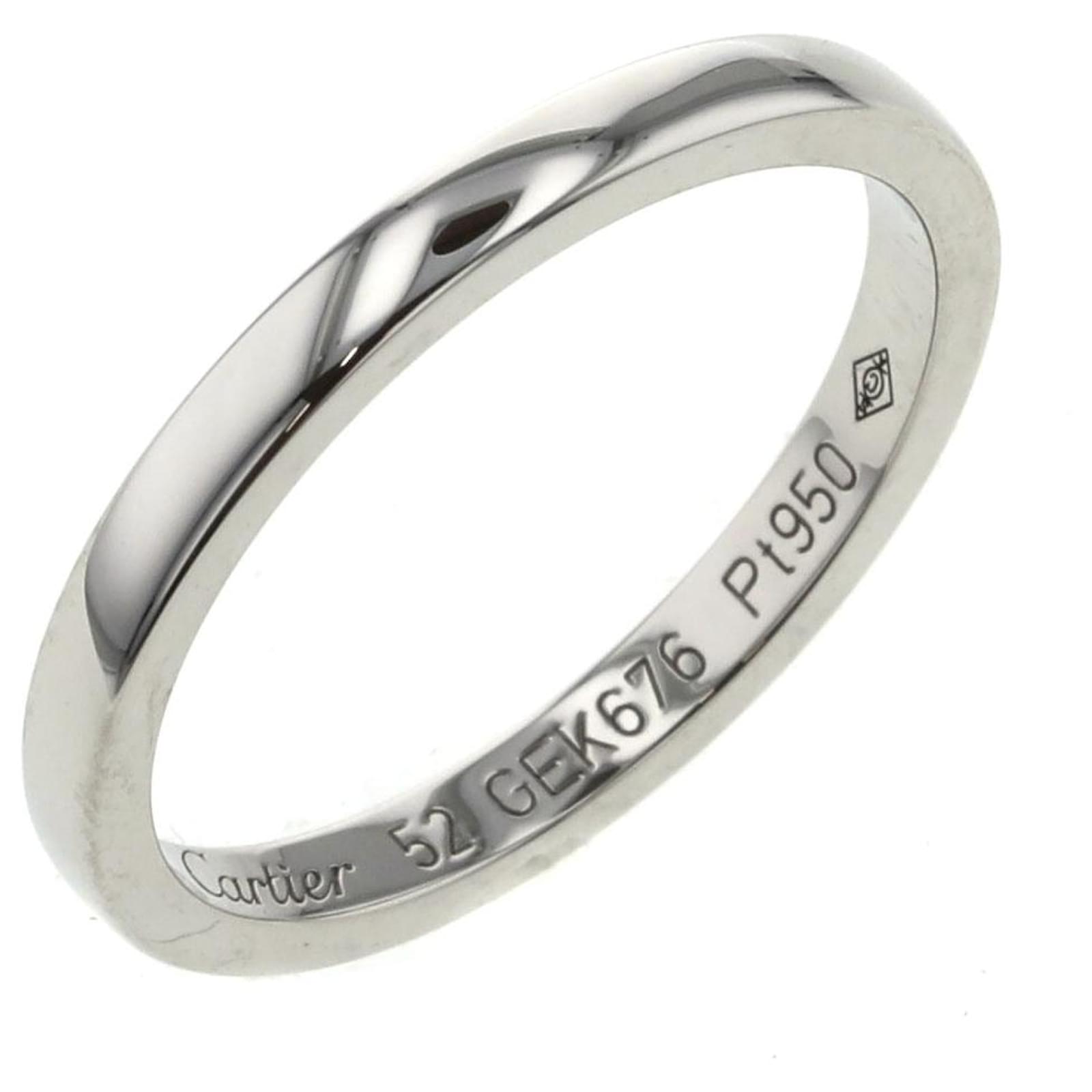 Cartier Alliance 1895 Silvery Platinum ref.800349 - Joli Closet