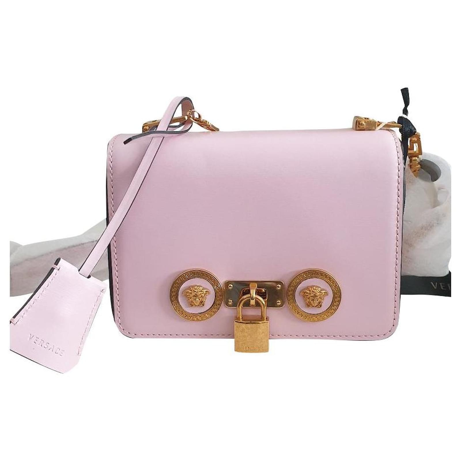 Versace Handbags Pink Leather ref.800438 - Joli Closet