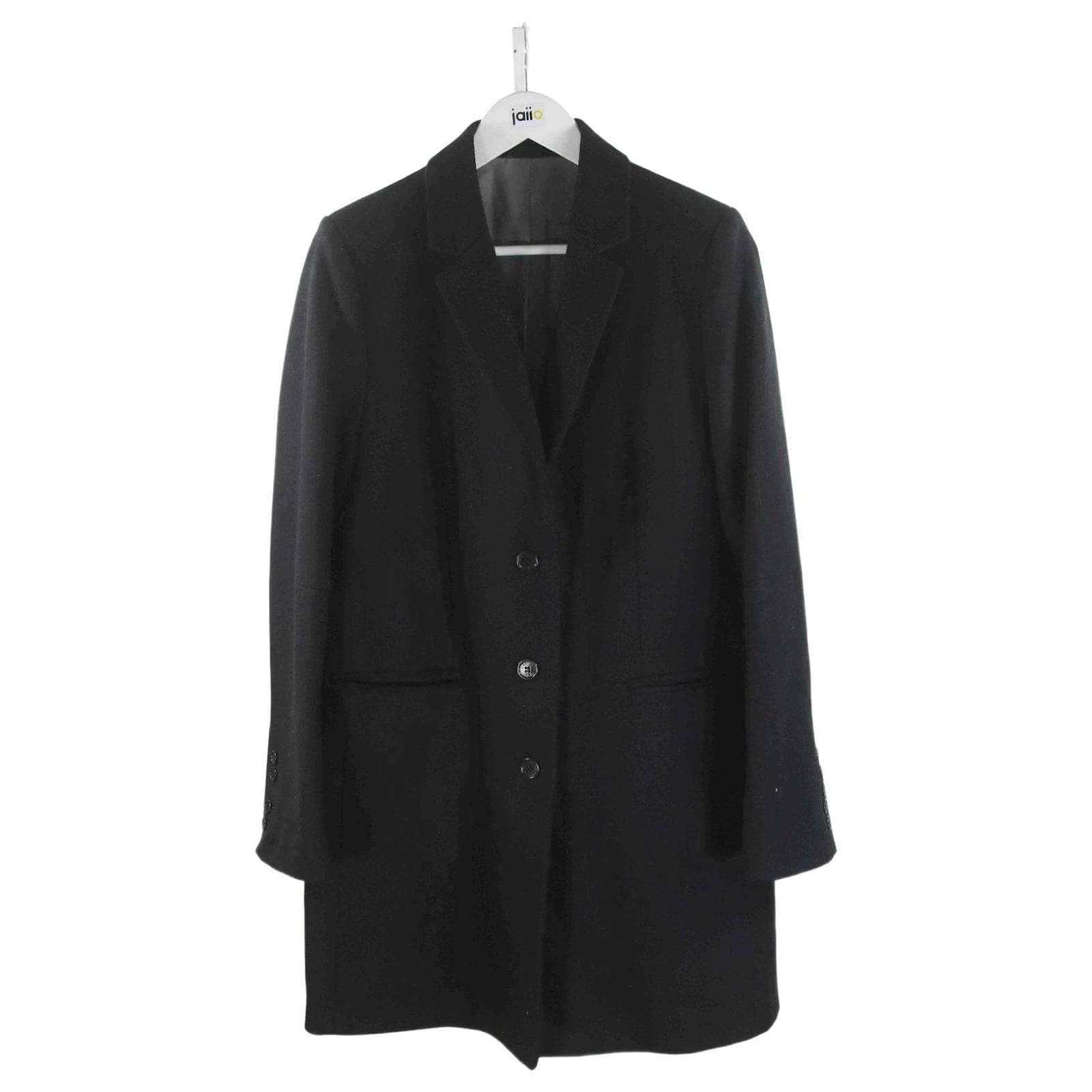 Zadig & Voltaire coat 40 Black Wool ref.801268 - Joli Closet