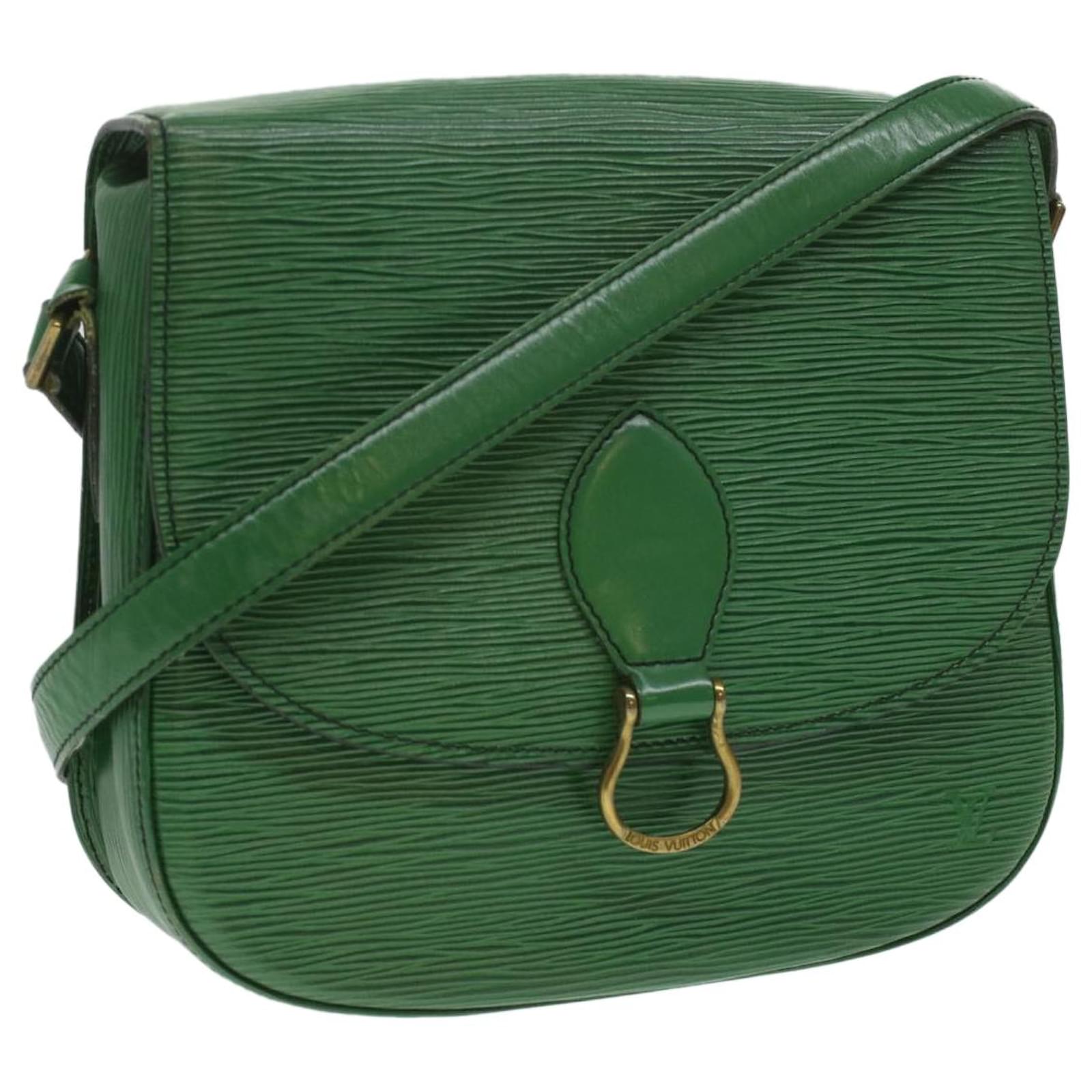 Louis Vuitton Green Epi Saint Cloud Shoulder/Crossbody Bag