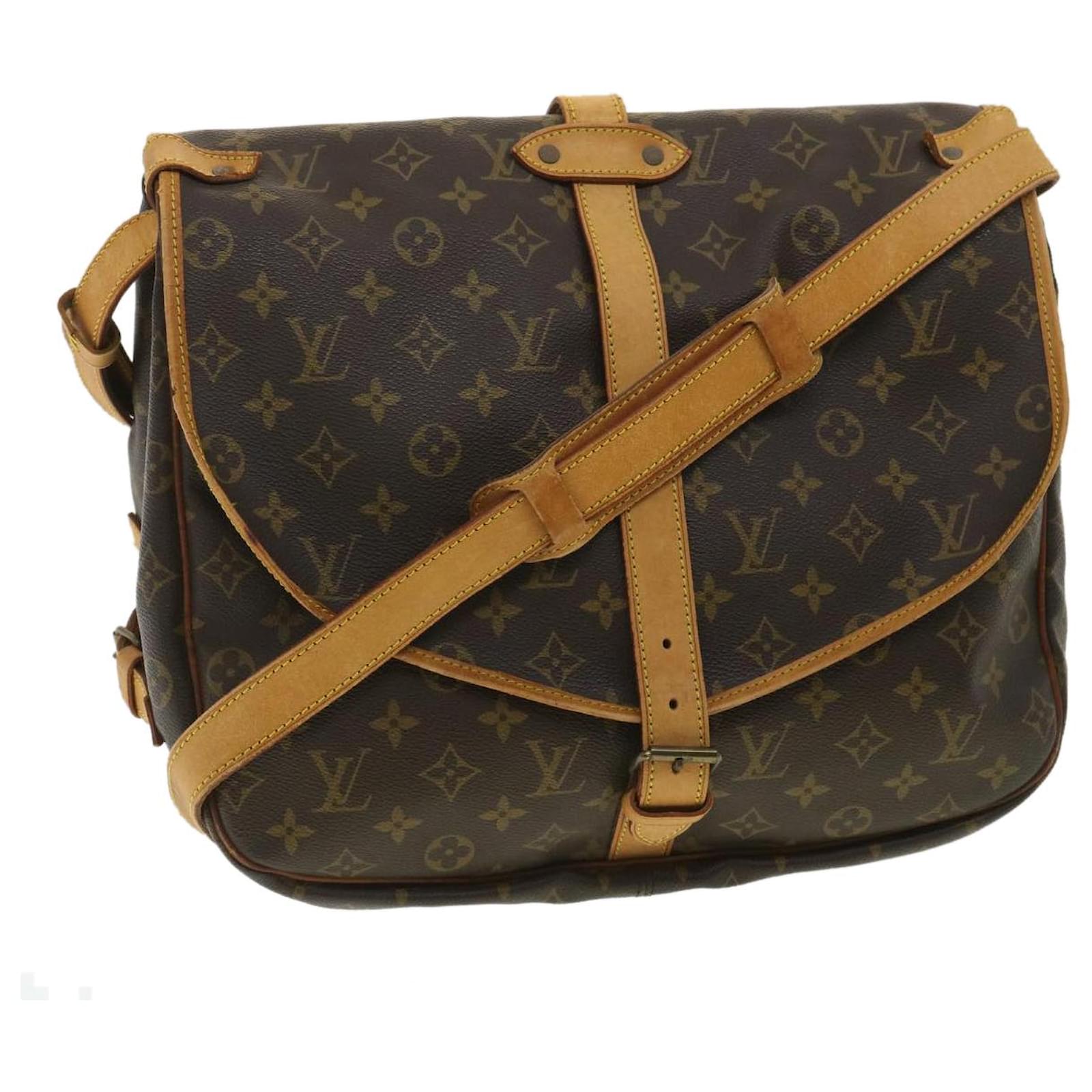 LOUIS VUITTON Monogram Saumur 35 | FASHIONPHILE