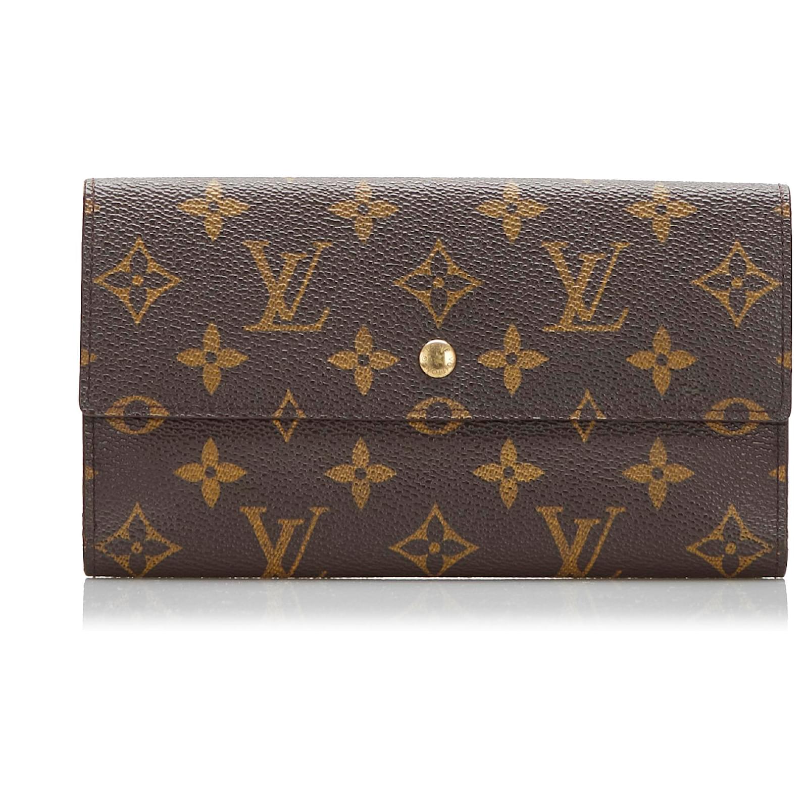 Sarah Wallet in Monogram - Women's Snap Wallet