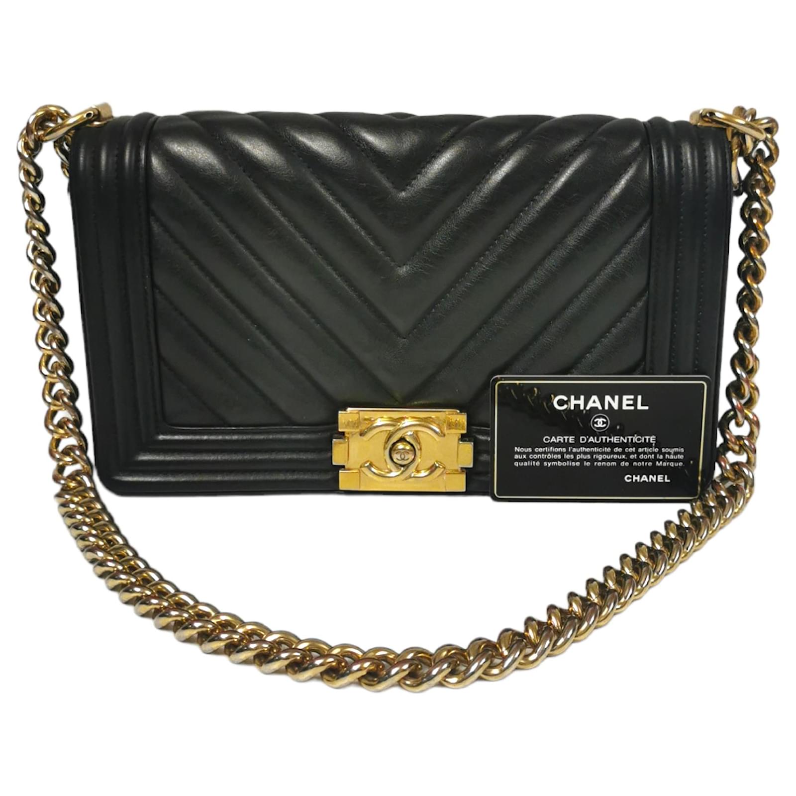 Lambskin Chevron Navy Boy Bag Small, Chanel (Lot 157 - The Important Fall  AuctionSep 19, 2020, 9:00am)