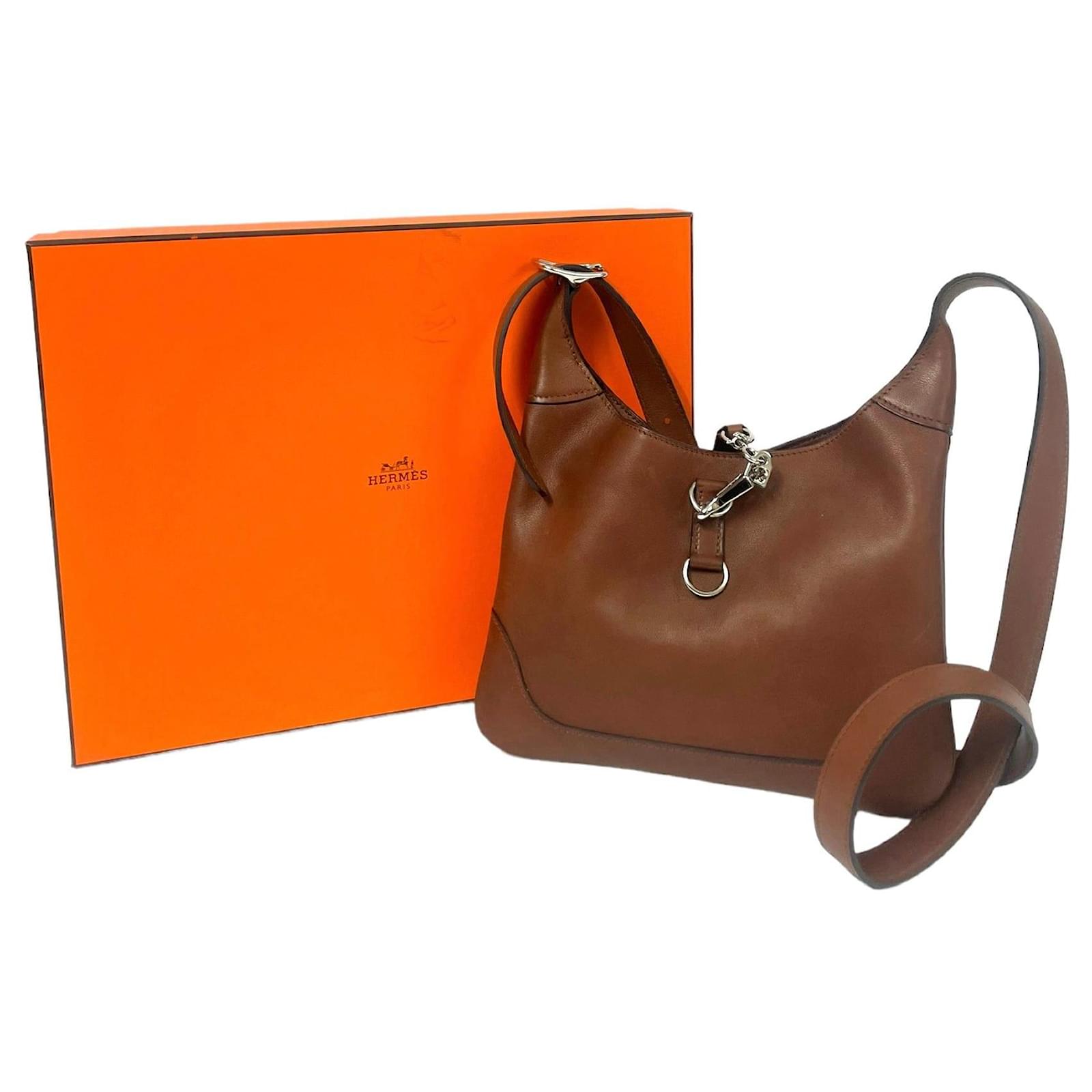 Hermes Trim Duo Leather Crossbody Bag, Hermes Handbags