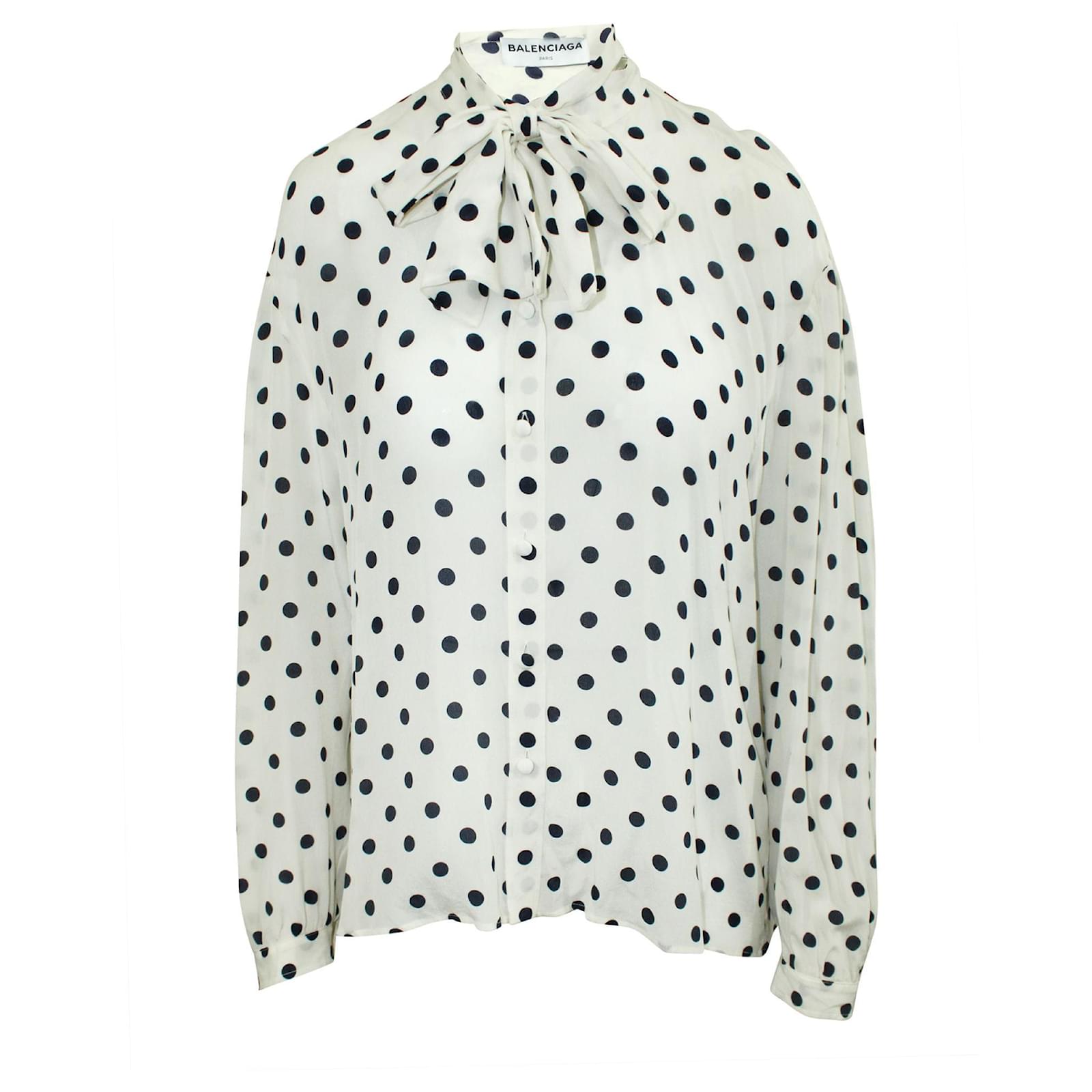 Balenciaga on sale silk blouse