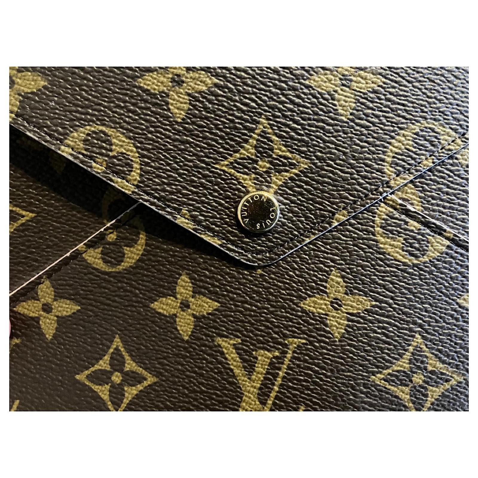 Louis Vuitton Kirigami Brown Leather Cloth ref.805190 - Joli Closet