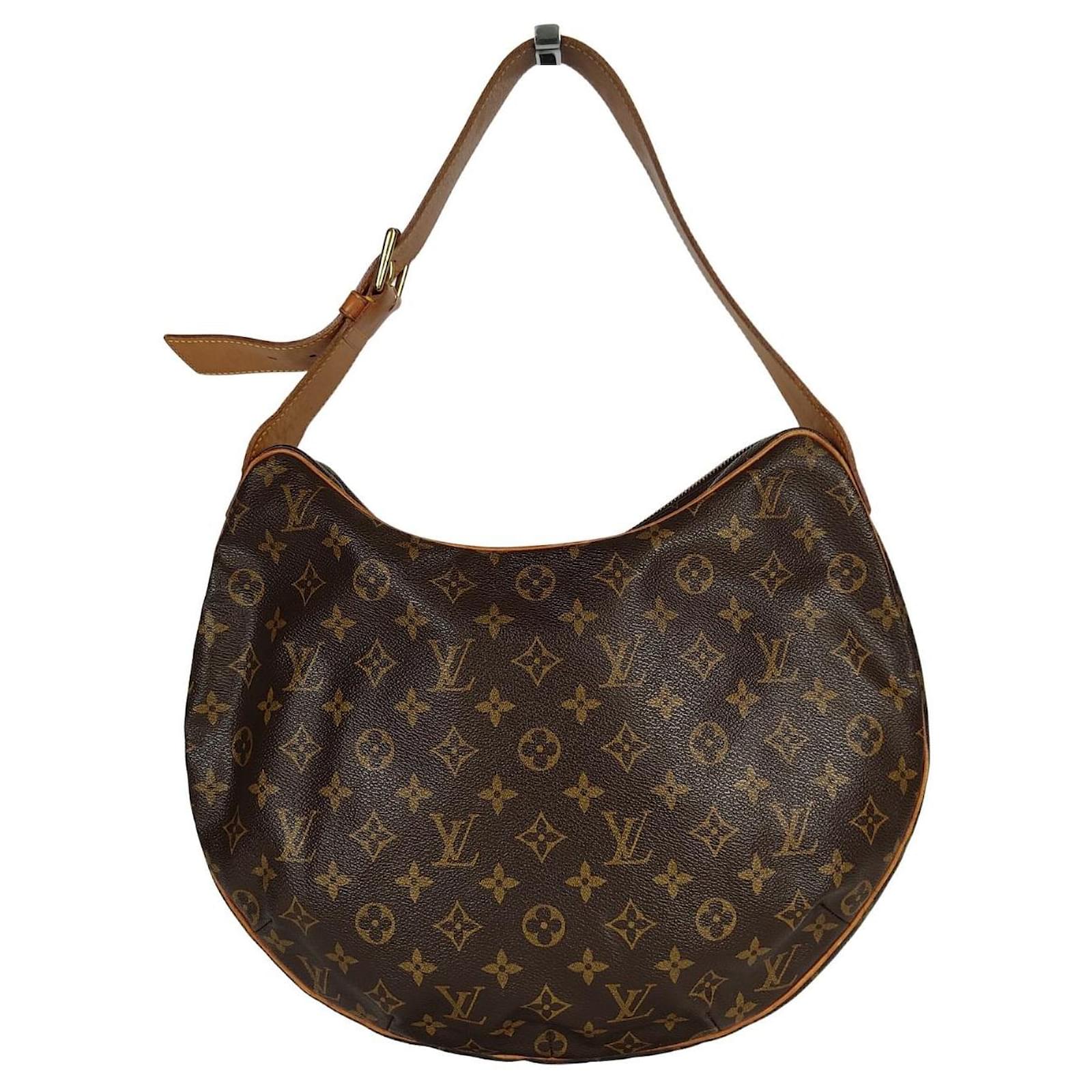 Louis Vuitton Croissant GM Monogram Shoulder Bag Brown Ladies in 2023