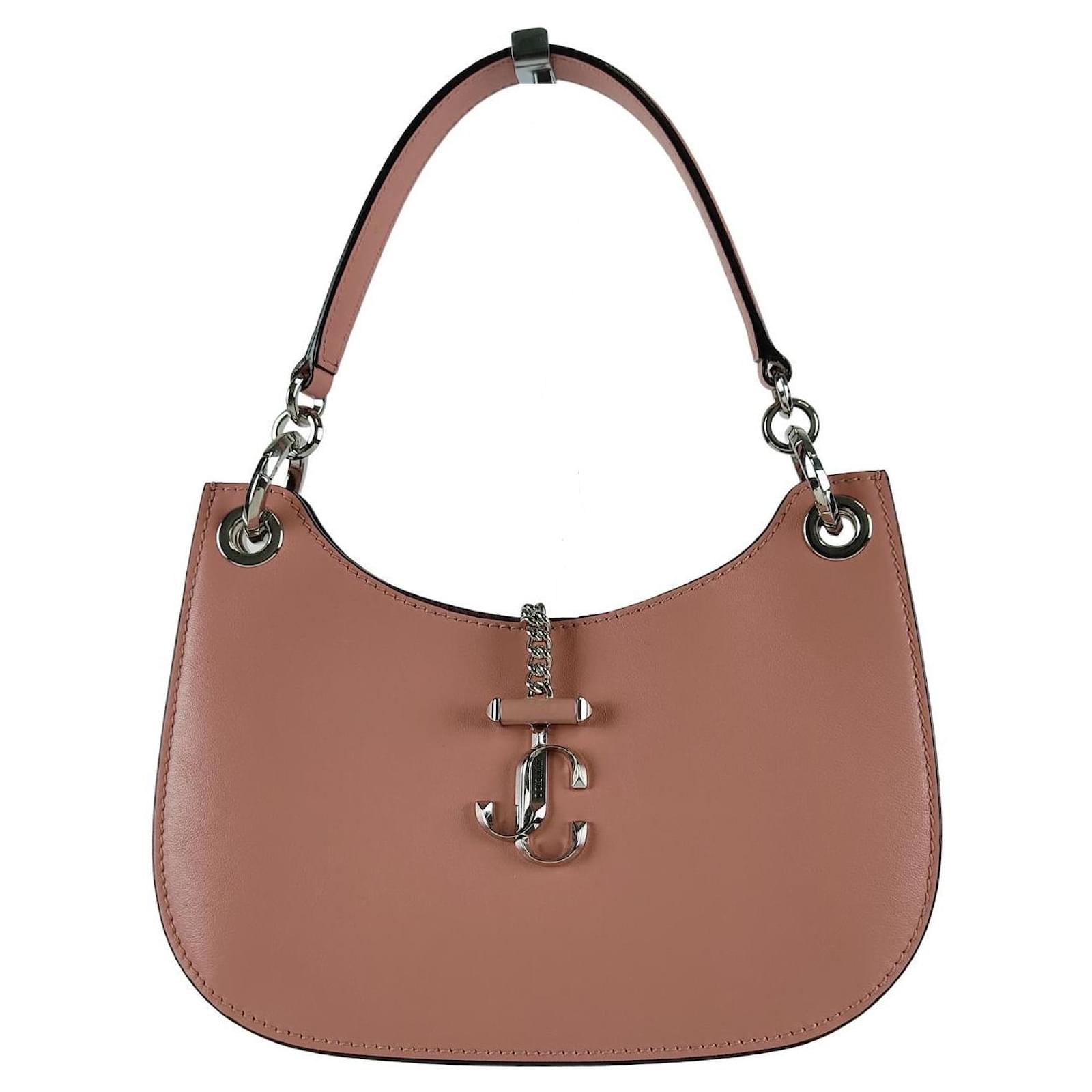 RvceShops Revival | alie shoulder bag | Brown Jimmy Choo Leather Hobo Bag