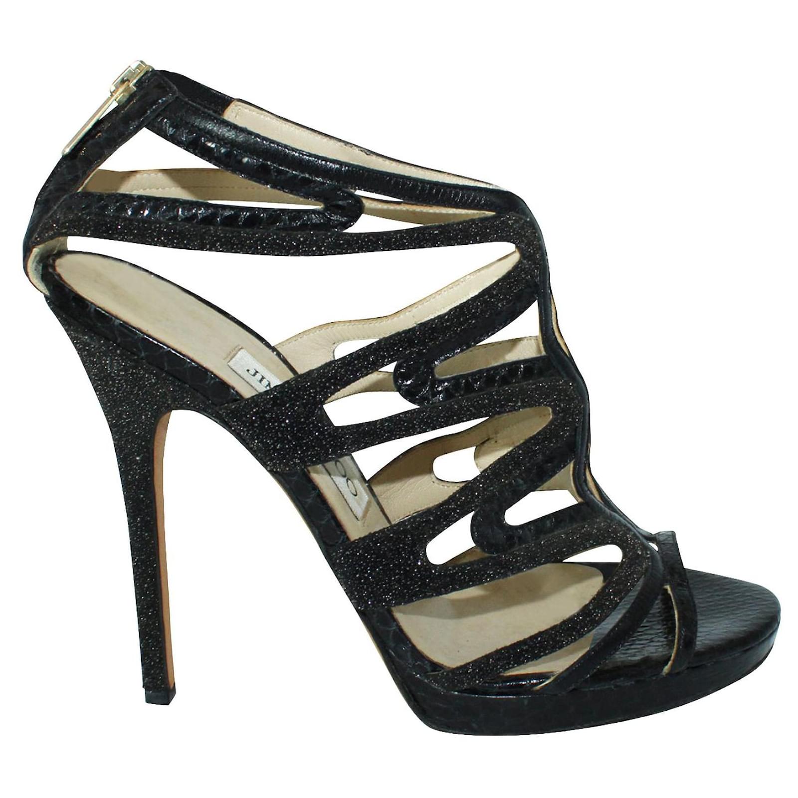 Jimmy choo best sale sandalias negras