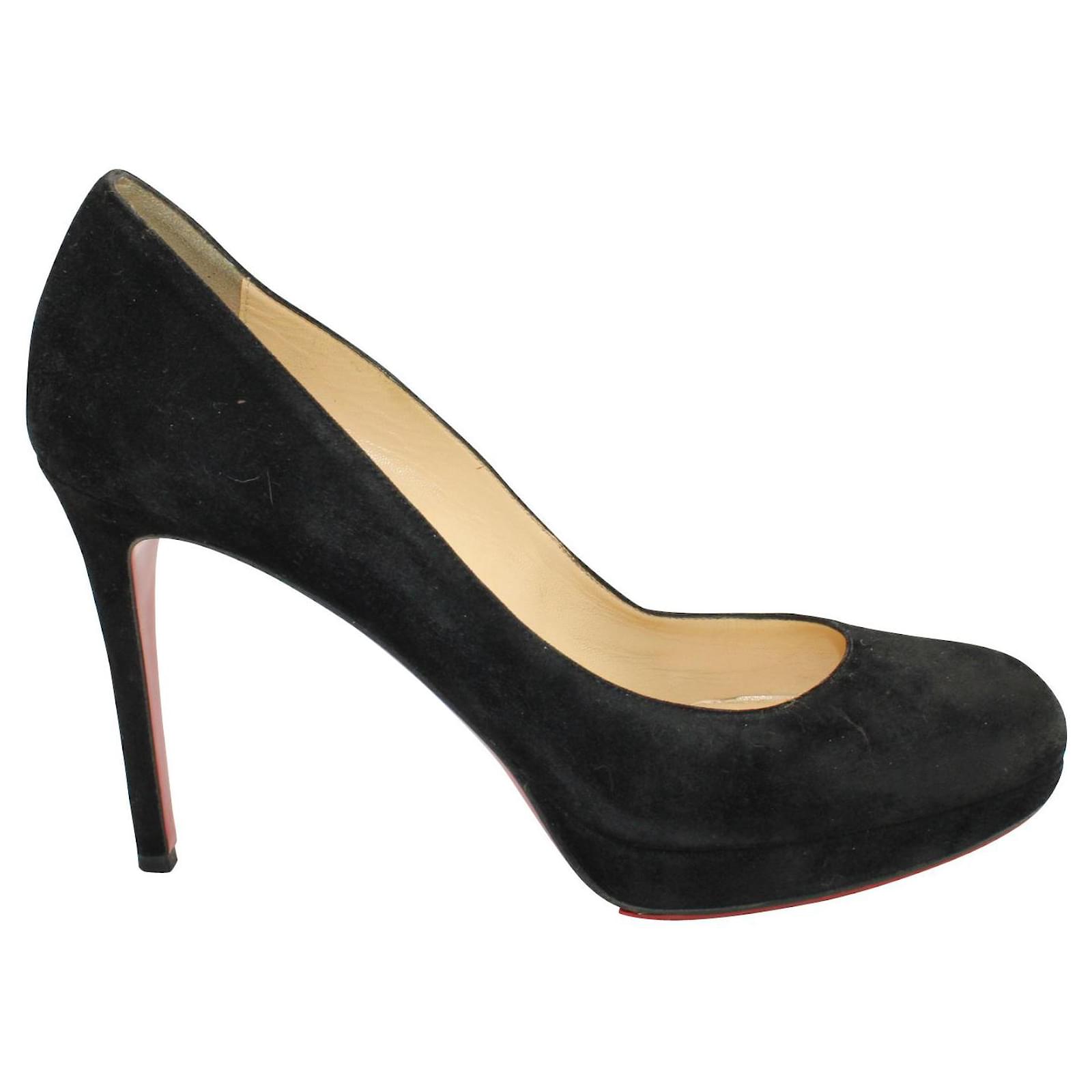 Margaux “ The Heel” Black Suede Block Heel Round Toe Pumps EU41M/US10  ($295) in 2024 | Suede block heels, Round toe pumps, Black suede