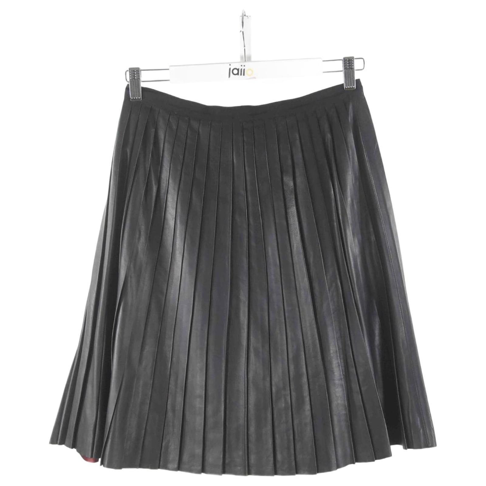 Paul Smith Skirt 40 Black Leather ref.807387 - Joli Closet