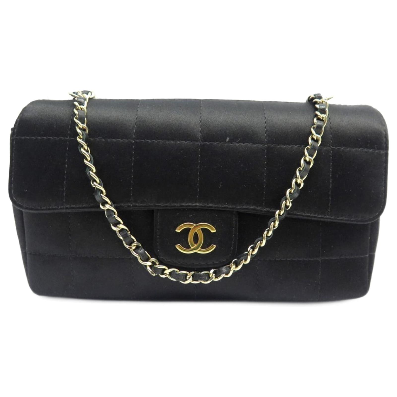 Chanel Mini Timeless Satin Shoulder Bag