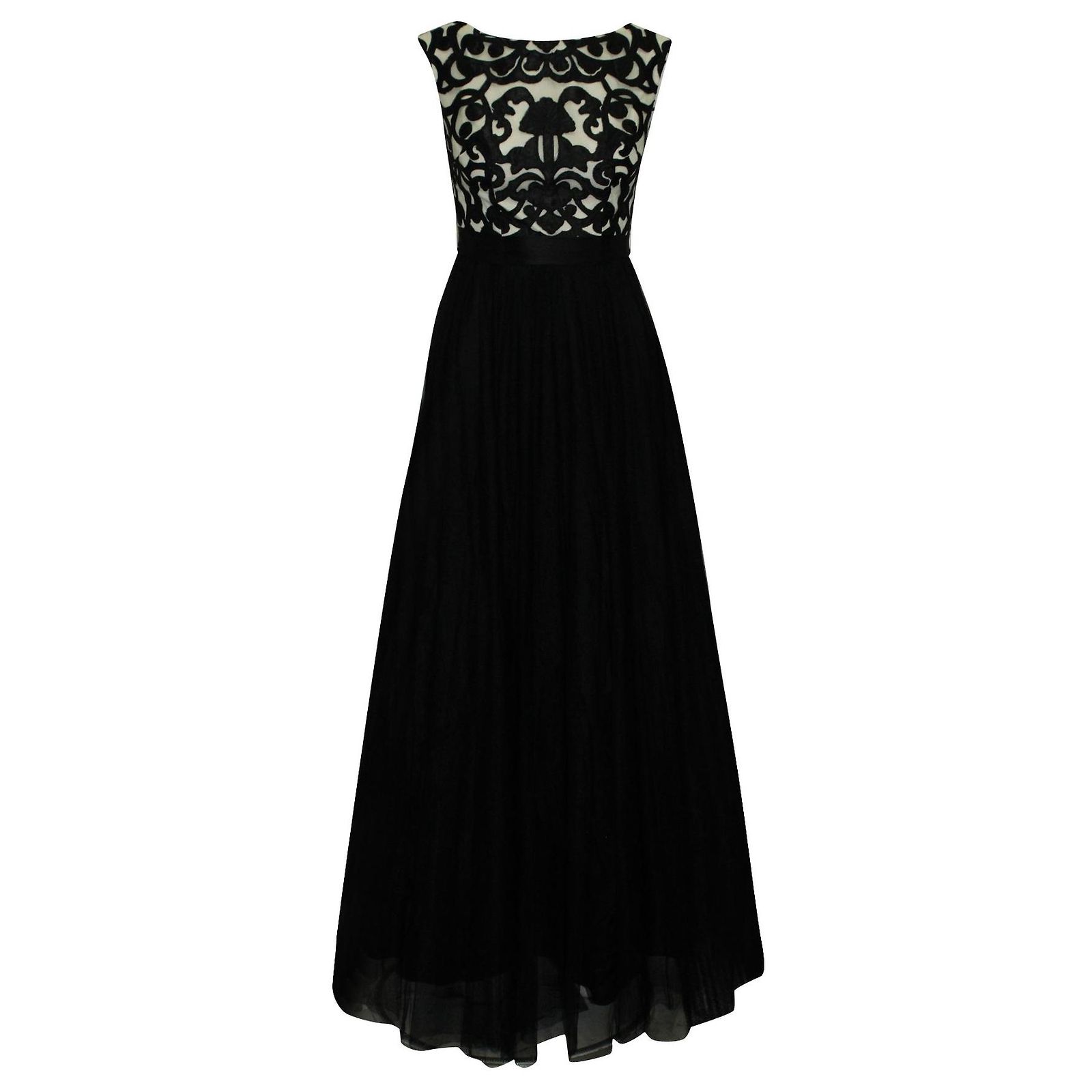 aidan mattox black and white dress Mesh Evening Polyester ref.808258 (Sold) back cutout with hook Collection:suiting Ganni black wrap dress Color:Purple Orchid
