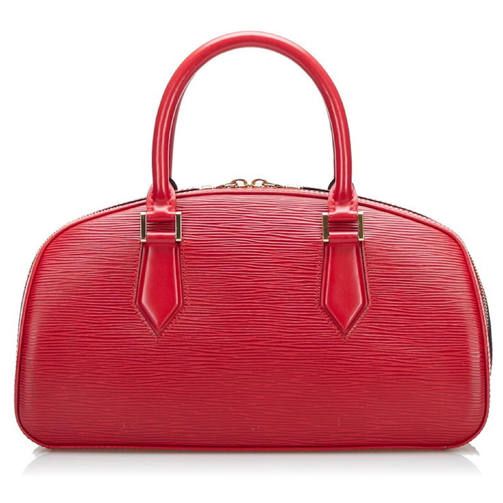 Louis Vuitton Jasmine Red Leather ref.808327 - Joli Closet