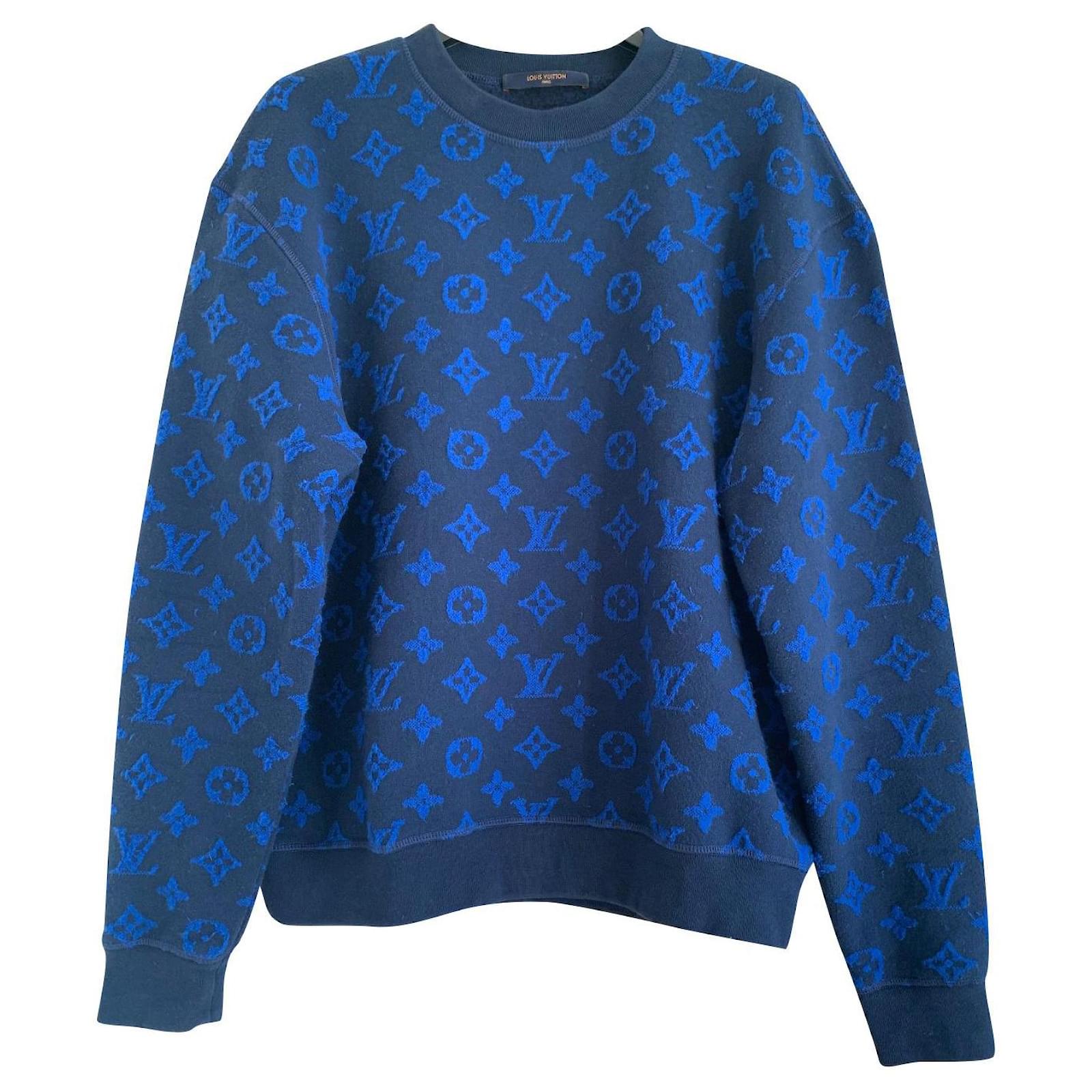 Louis Vuitton Tops Blue Cotton ref.808477 - Joli Closet