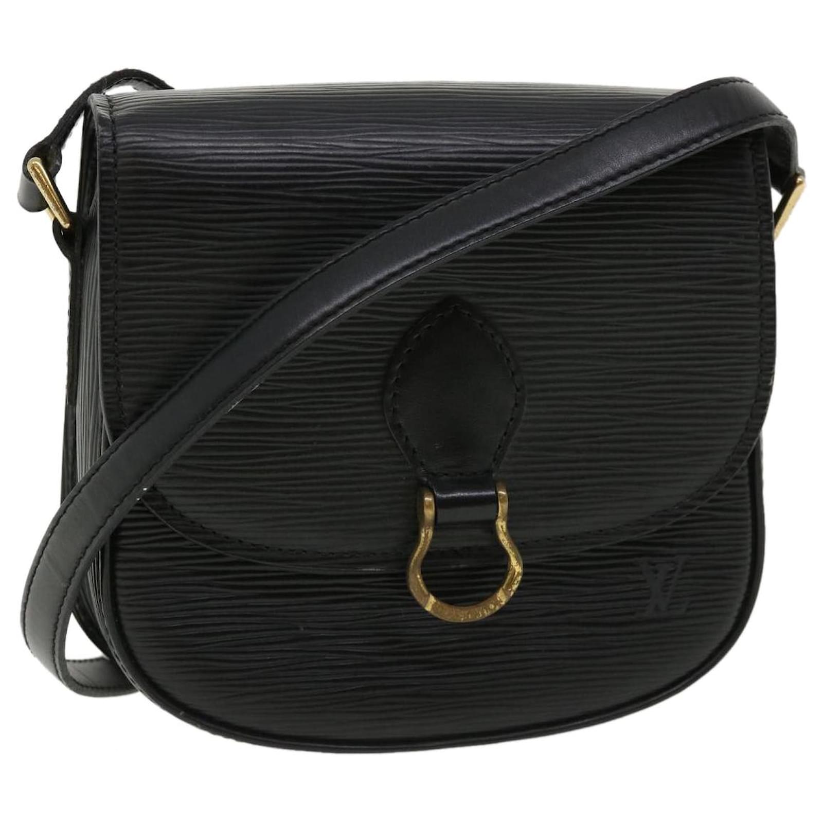 Louis Vuitton Mini Crossbody Bag Epi Leathe Black